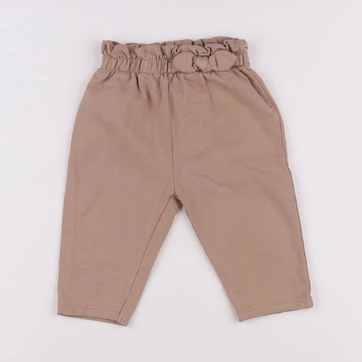 Vertbaudet - pantalon marron - 12 mois