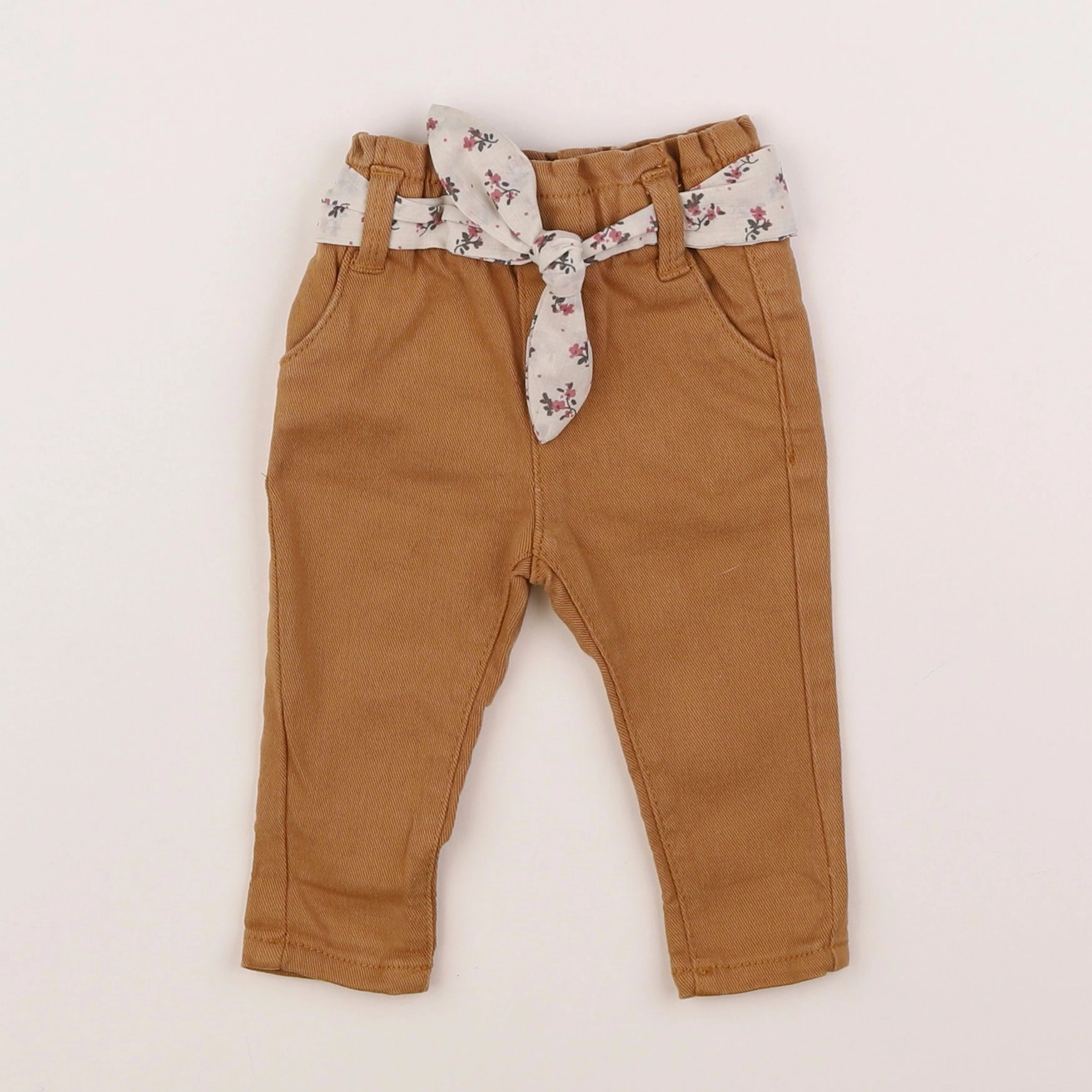 Vertbaudet - jean marron - 3 mois