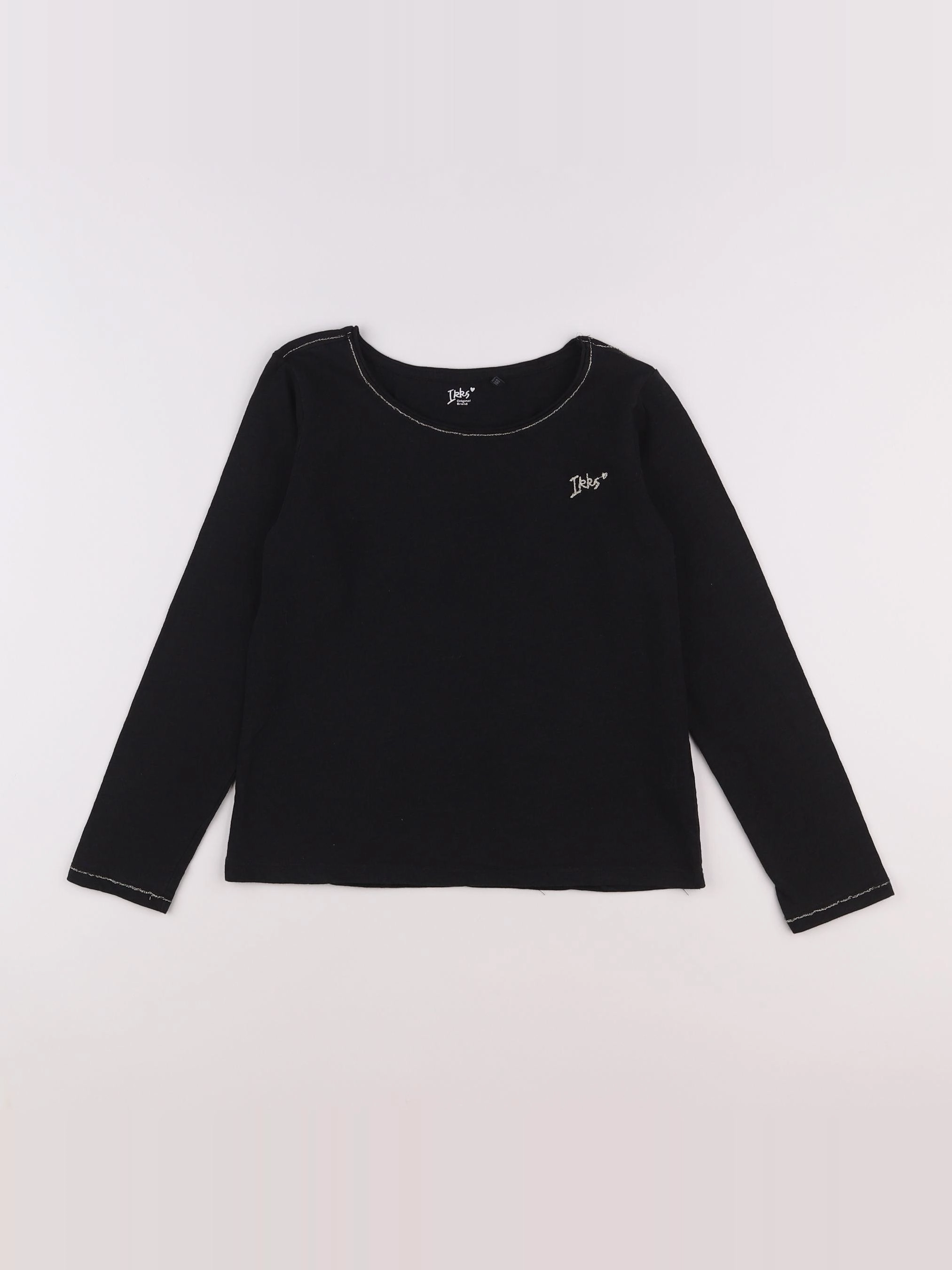 IKKS - tee-shirt noir - 10 ans