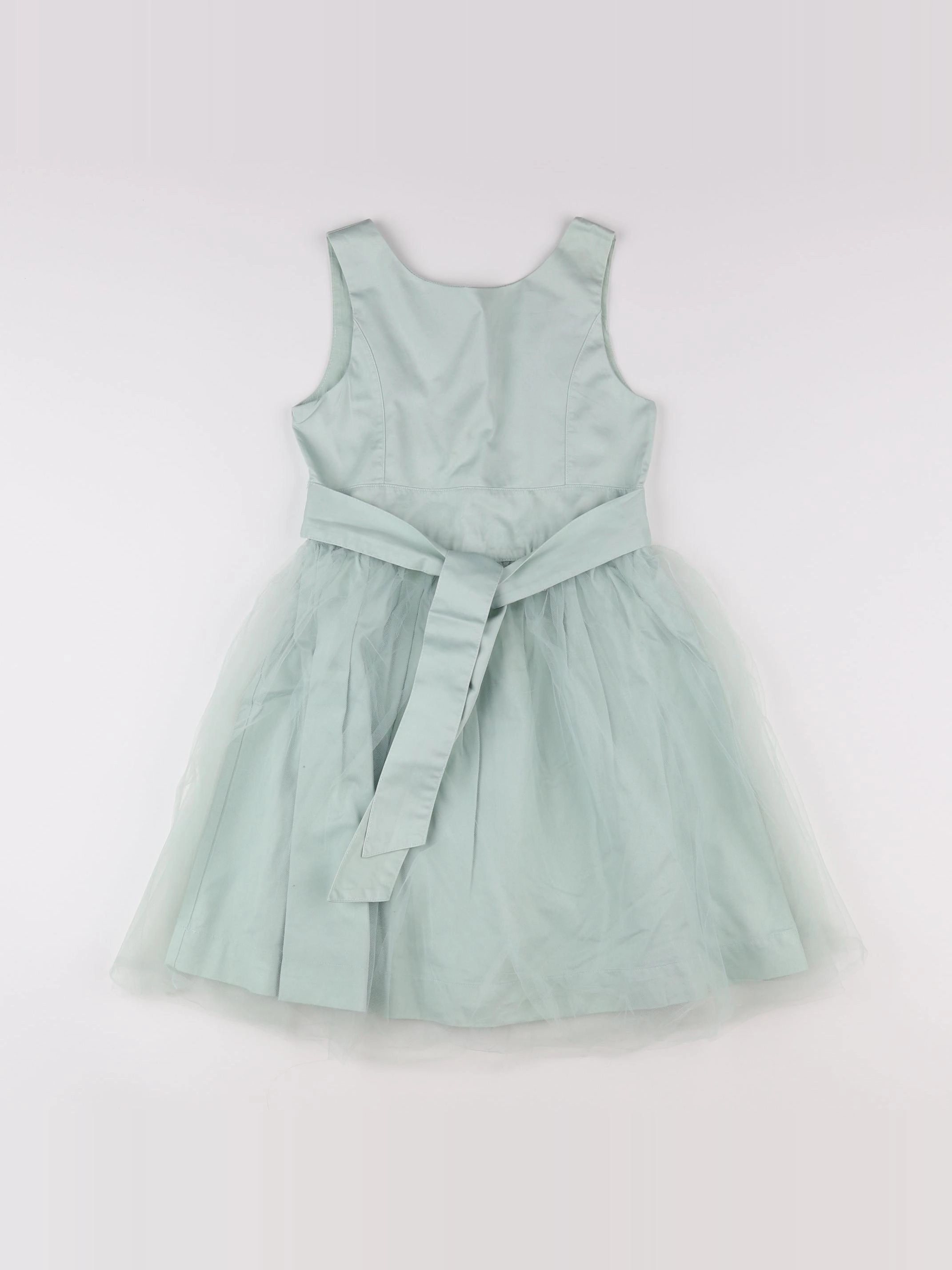 Vertbaudet - robe vert - 9 ans