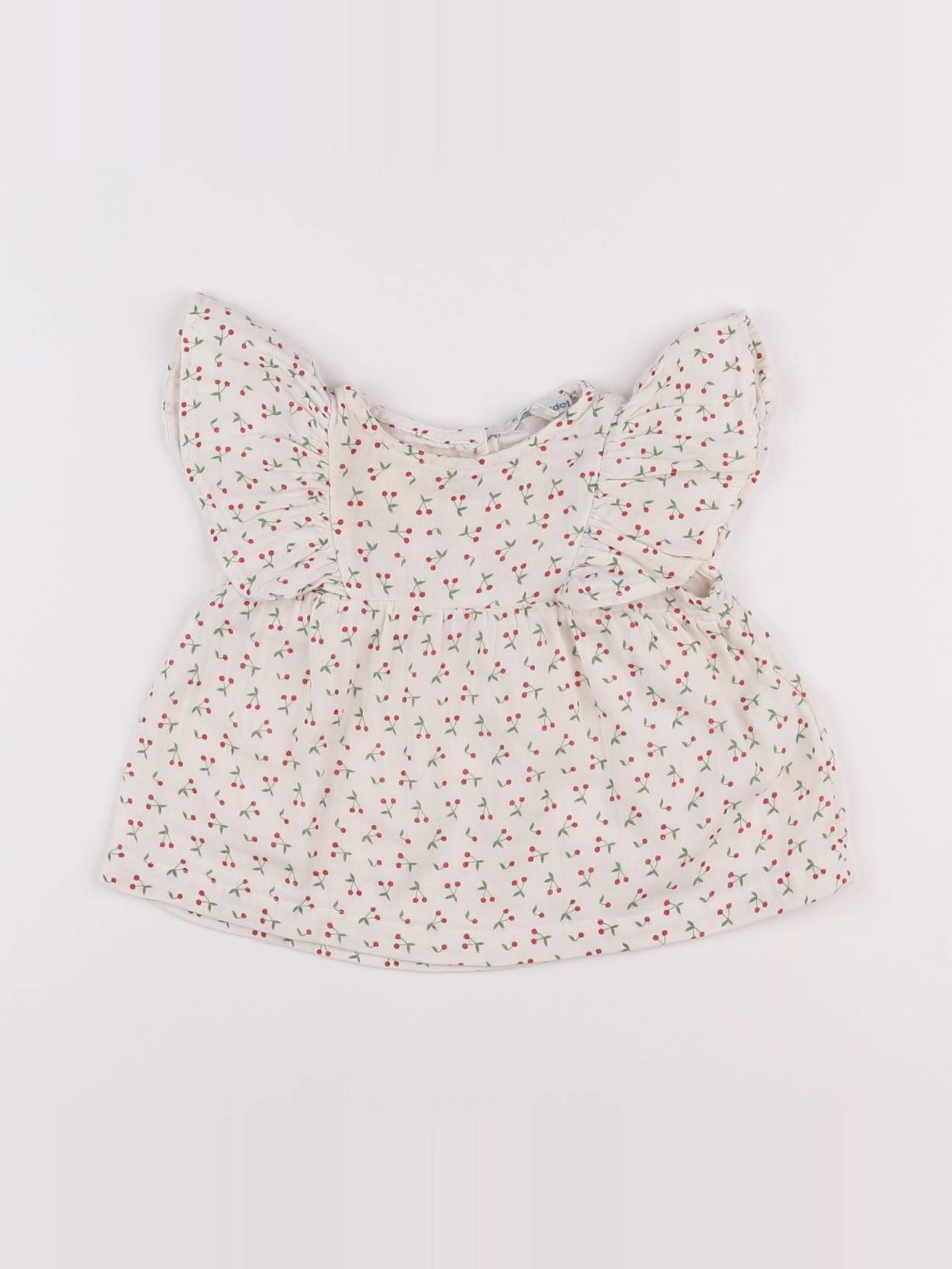 Vertbaudet - blouse beige - 6 mois
