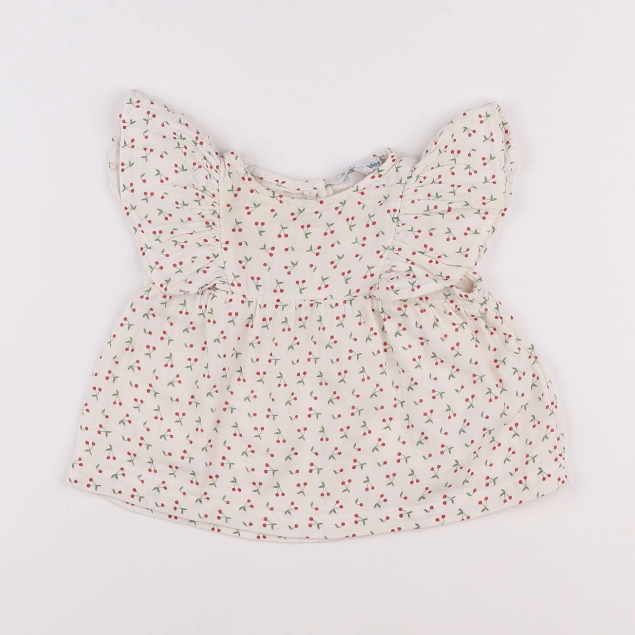 Vertbaudet - blouse beige - 6 mois