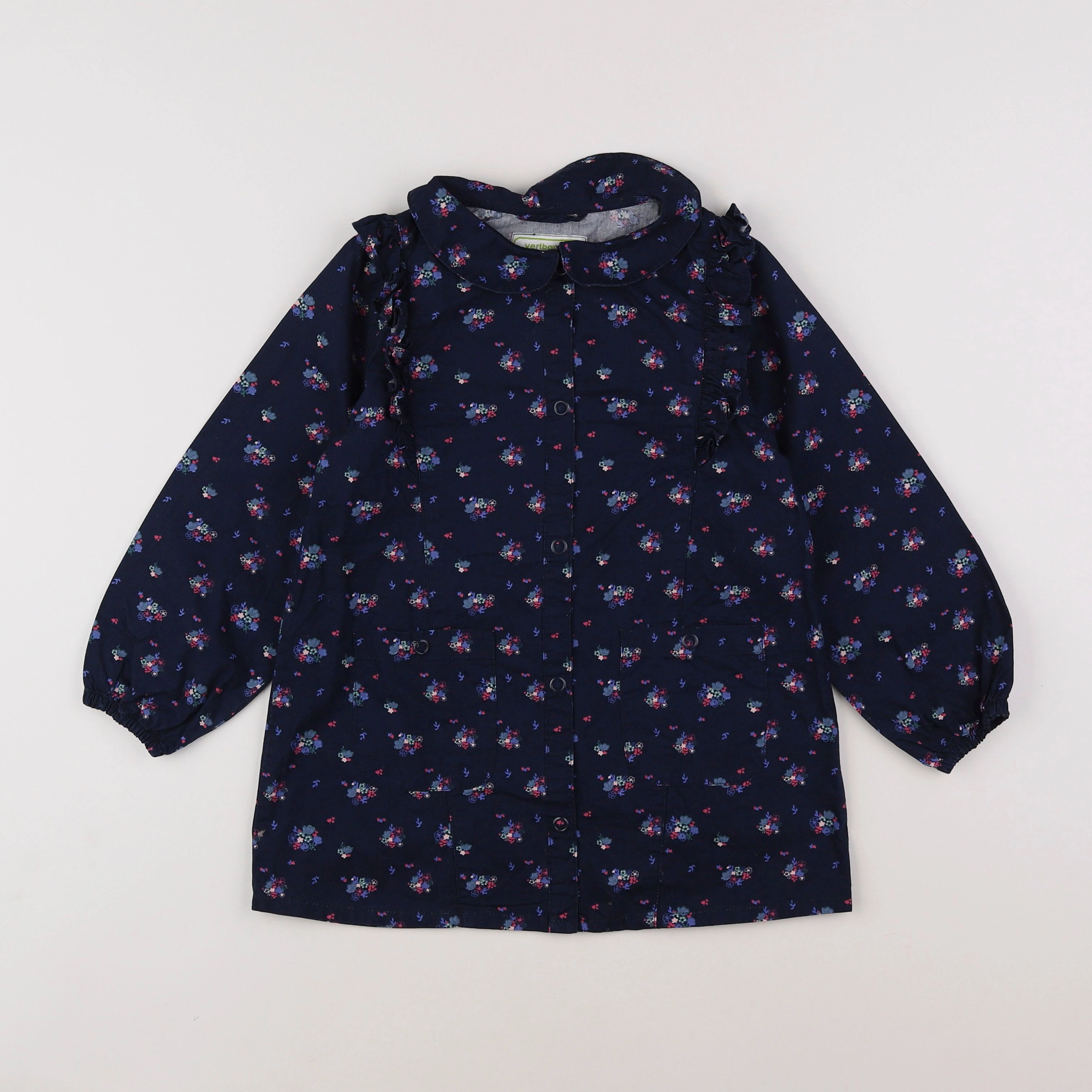 Vertbaudet - robe bleu - 5 ans