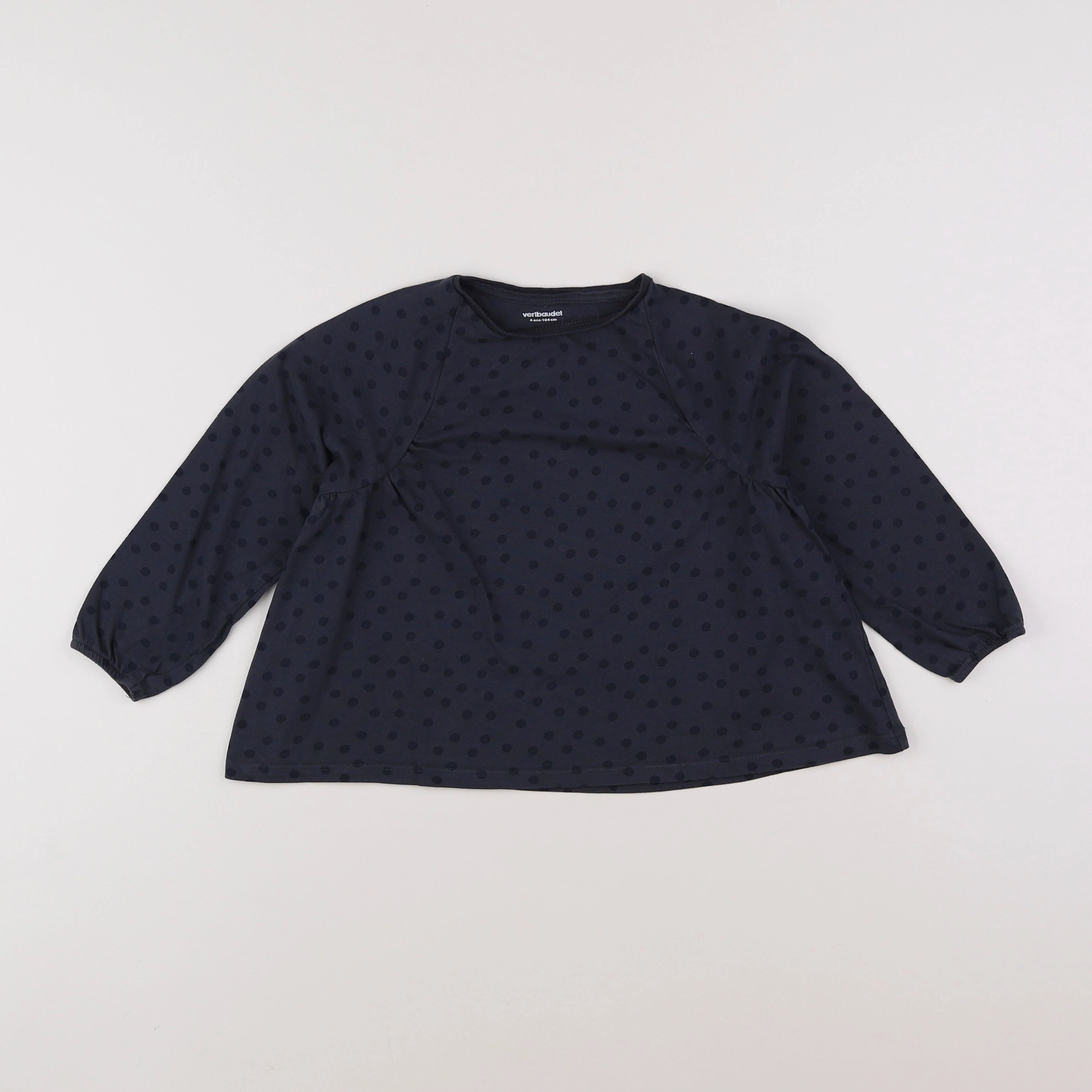 Vertbaudet - tee-shirt gris - 4 ans