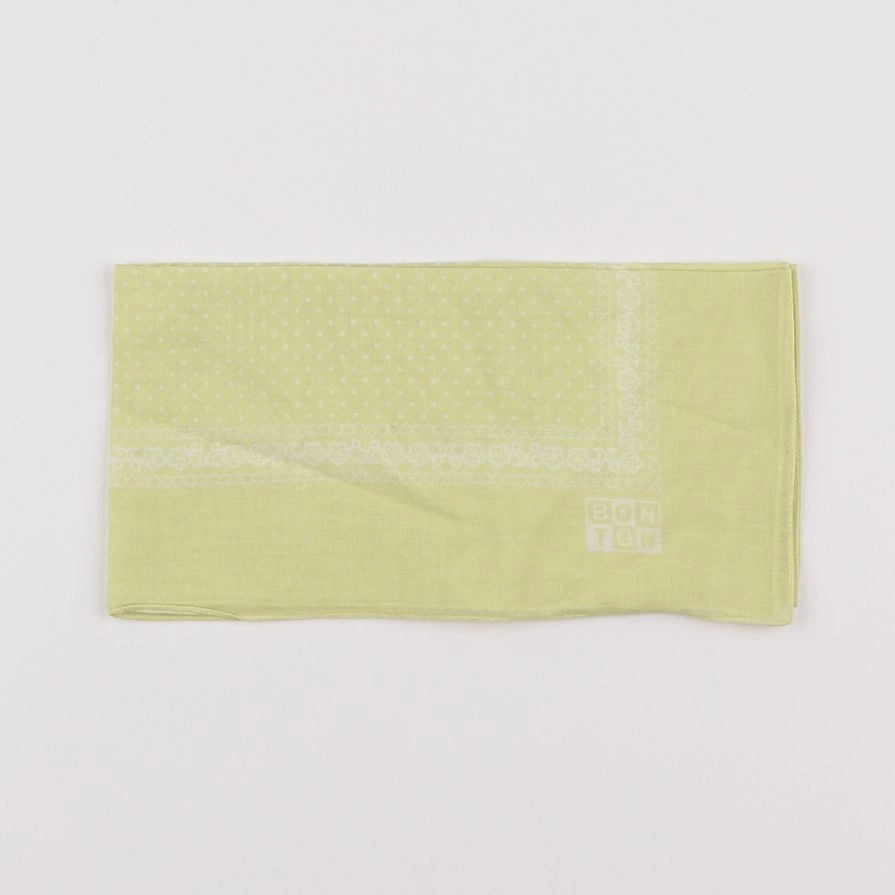 Bonton - foulard vert - 2/5 ans