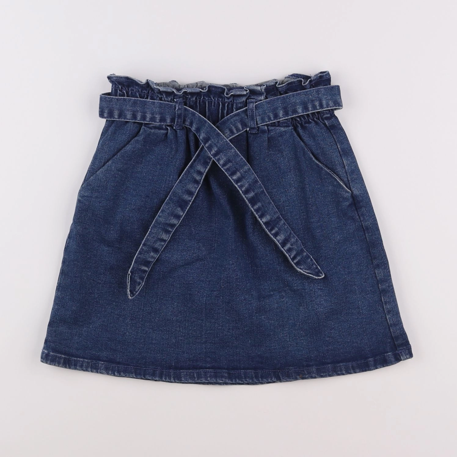 Vertbaudet - jupe bleu - 10 ans