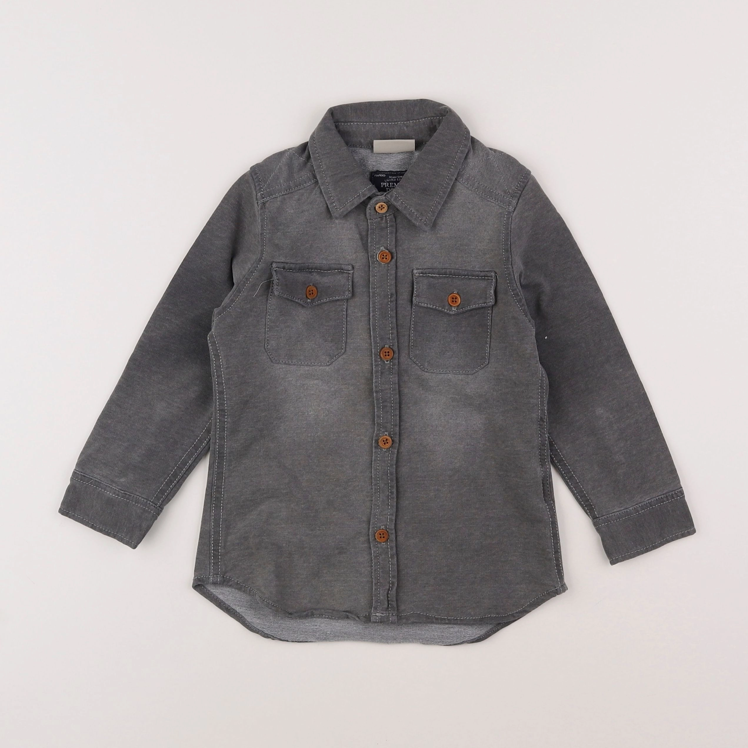 Zara - chemise gris - 4 ans