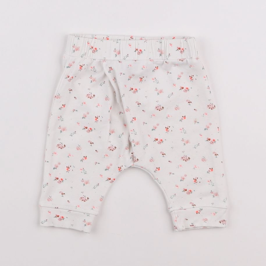 Vertbaudet - legging blanc - 3 mois