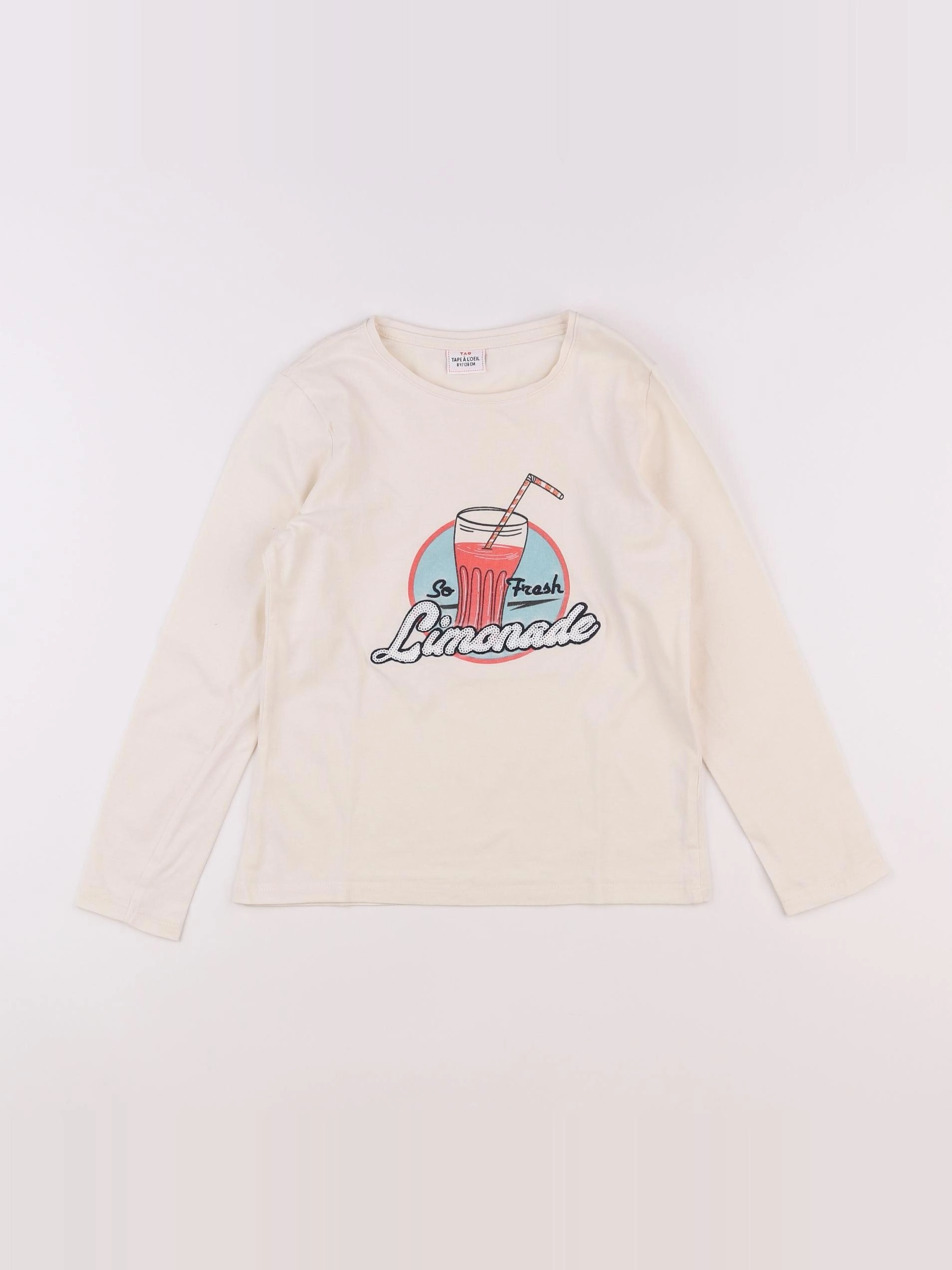 Tape à l'oeil - tee-shirt beige, multicolore - 8 ans