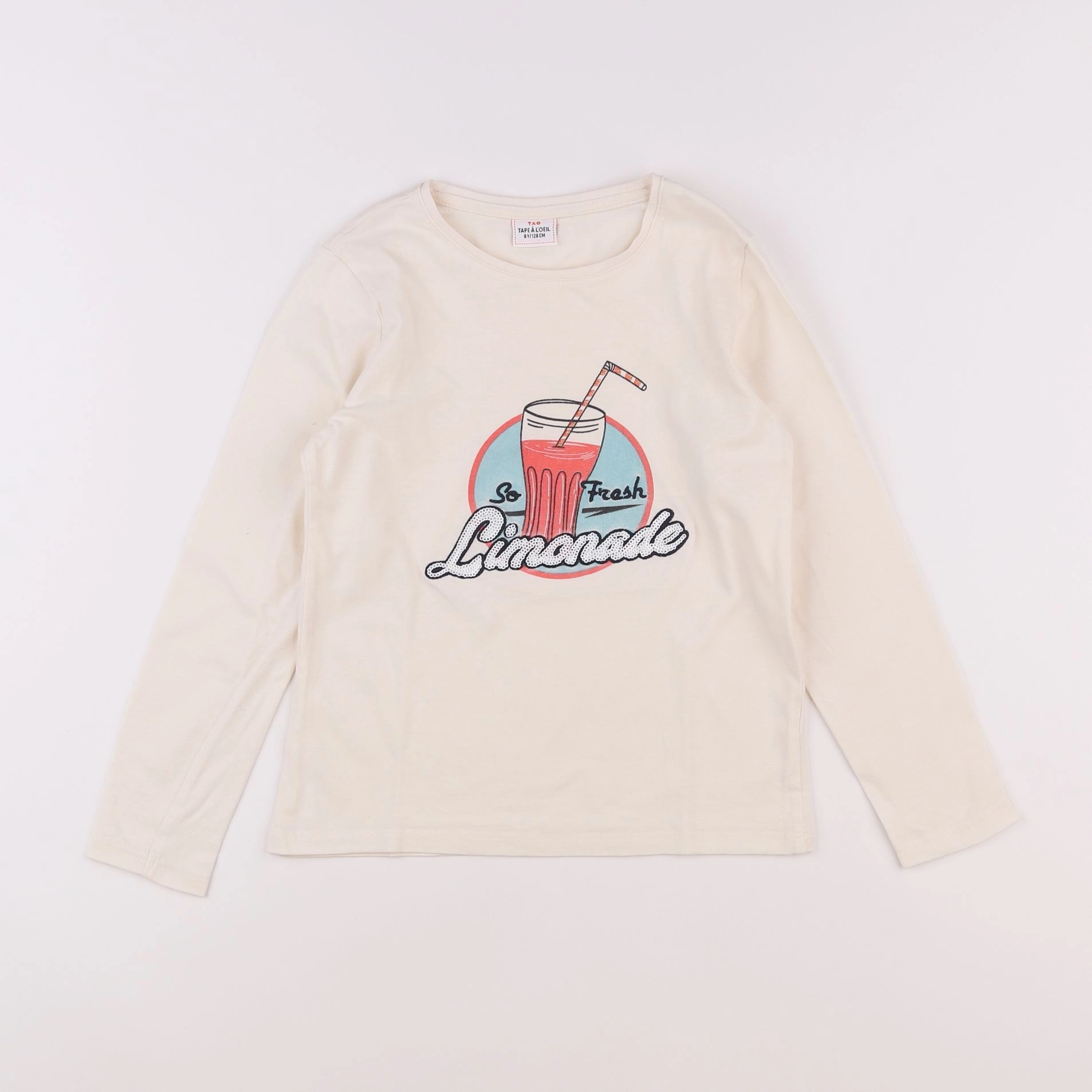 Tape à l'oeil - tee-shirt beige, multicolore - 8 ans