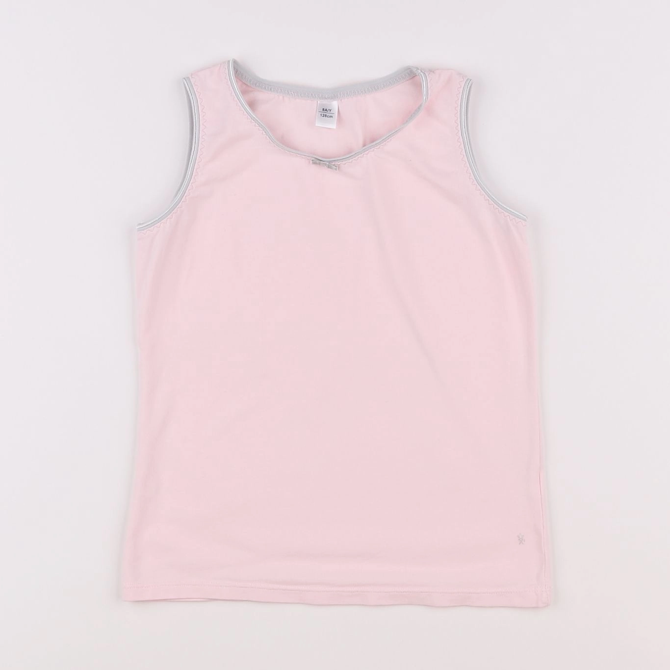 Okaidi - maillot de corps rose - 8 ans