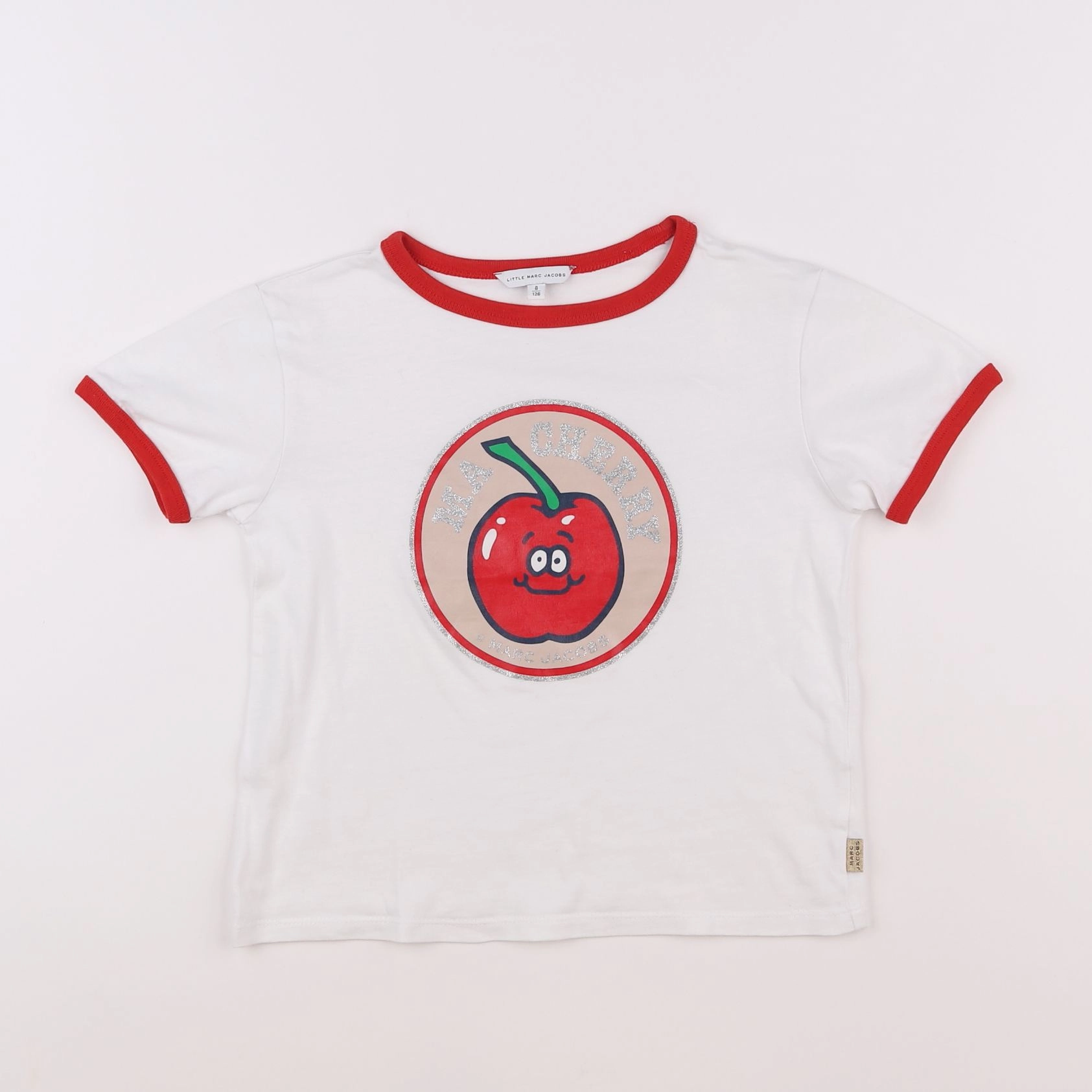 Little marc jacobs - tee-shirt blanc - 8 ans