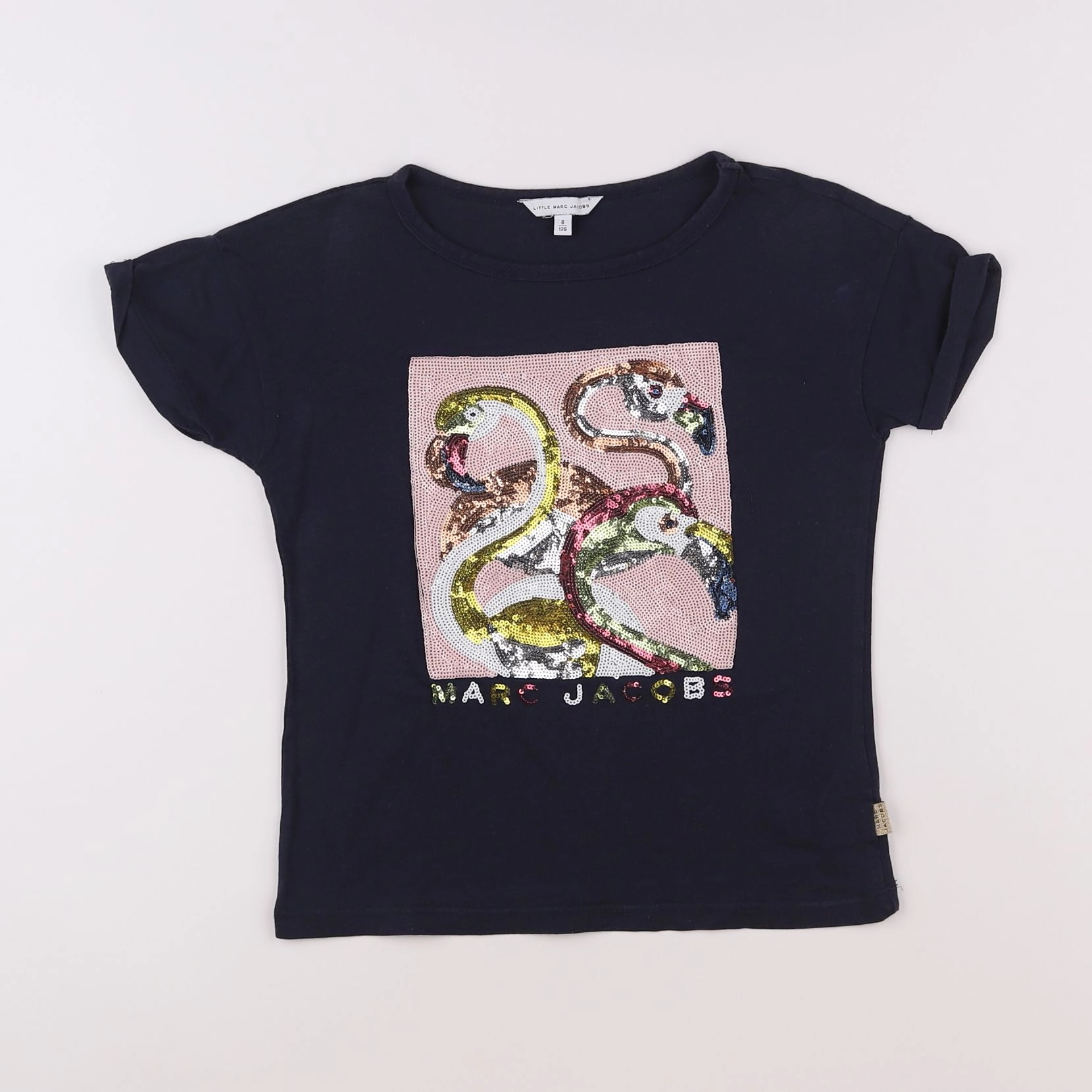 Little marc jacobs - tee-shirt bleu - 8 ans