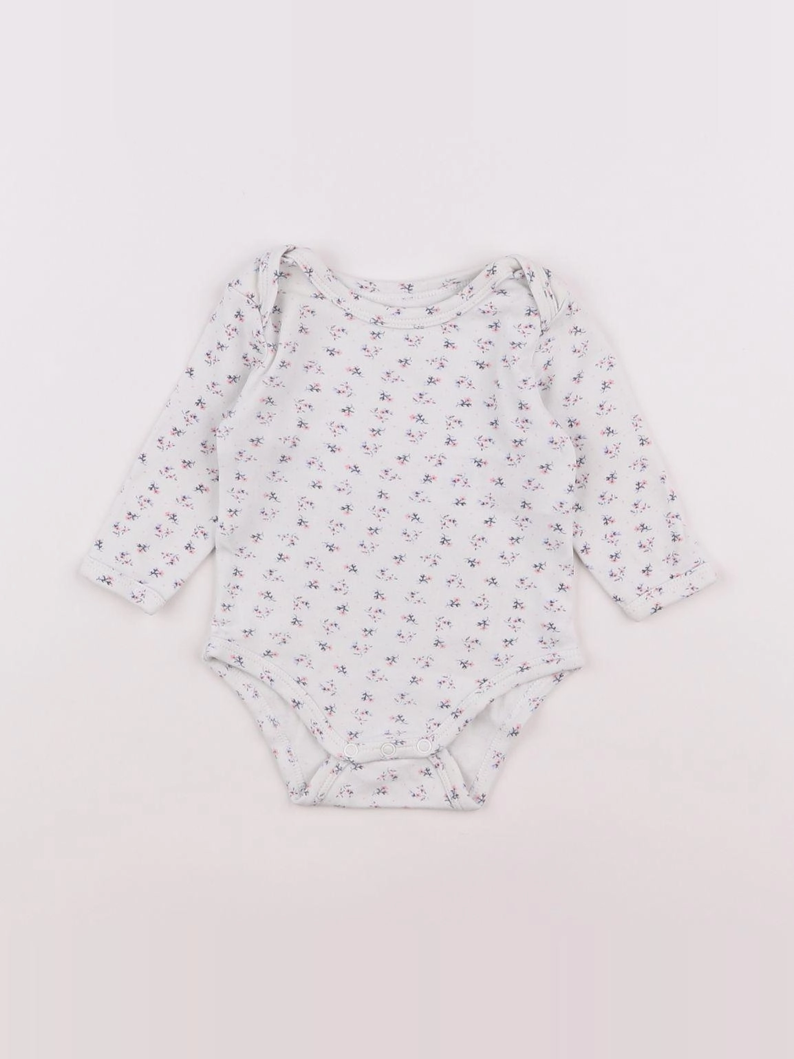 Vertbaudet - body blanc - 3 mois