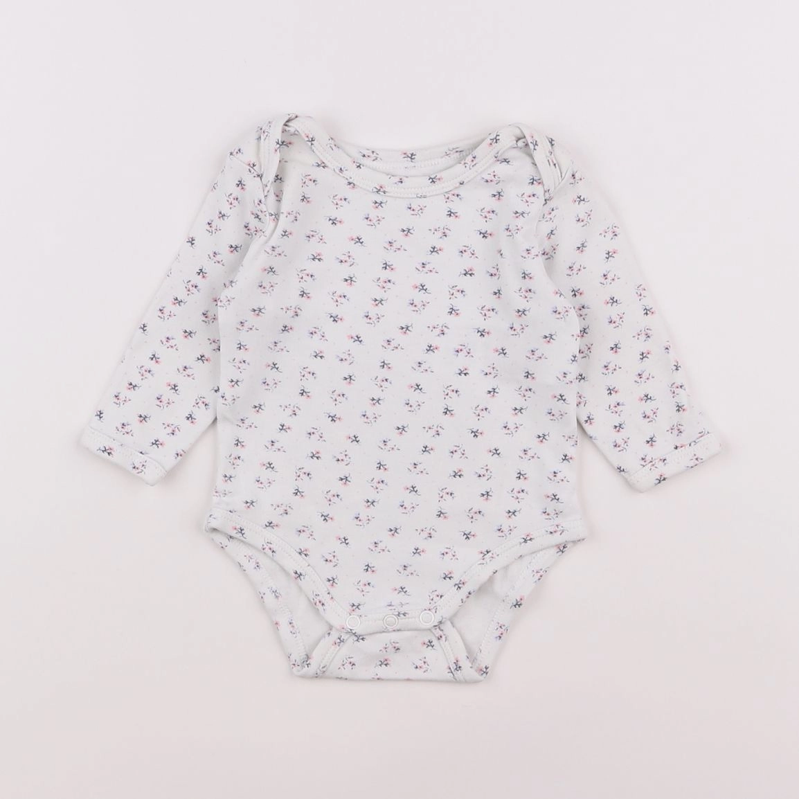 Vertbaudet - body blanc - 3 mois