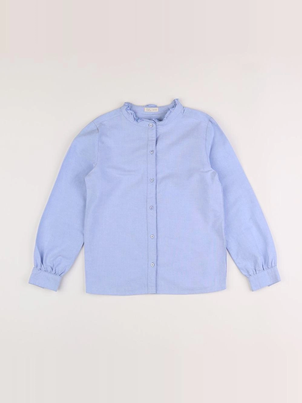 Little Cigogne - chemise bleu - 10 ans