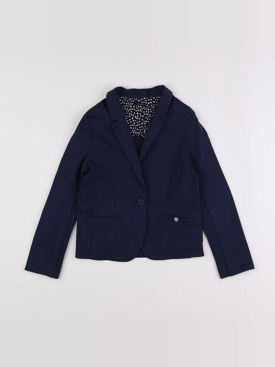 IKKS - veste bleu - 8 ans