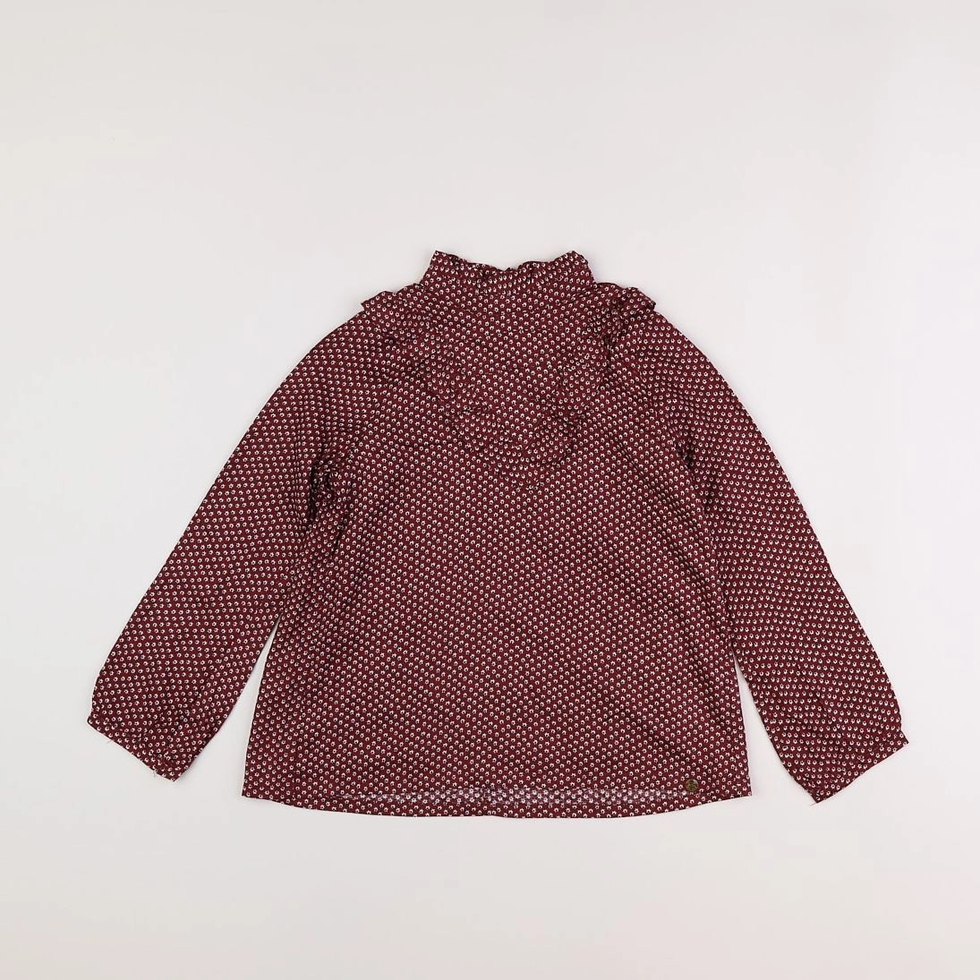 IKKS - blouse rouge - 8 ans