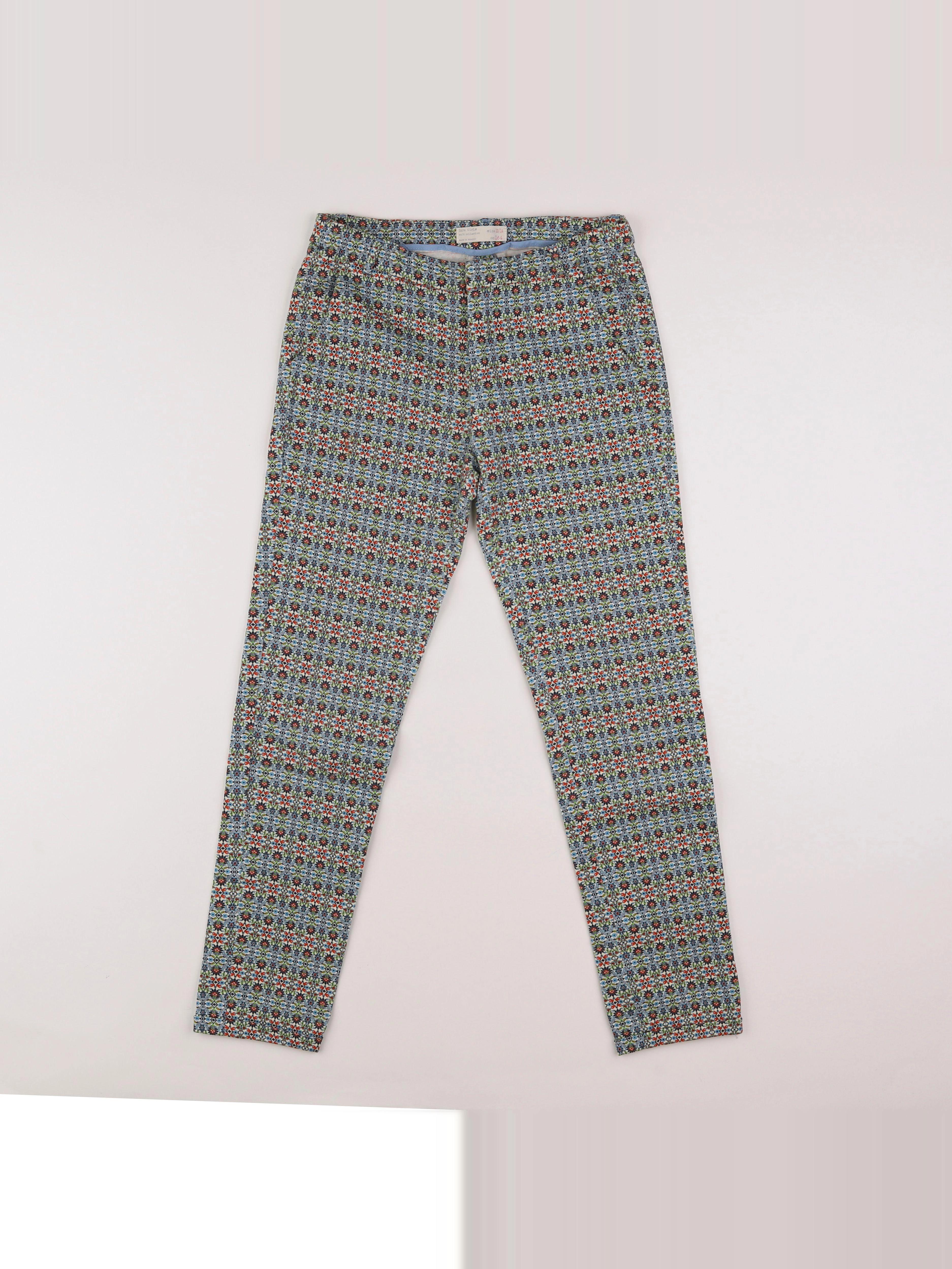 Zara - pantalon multicolore - 13/14 ans