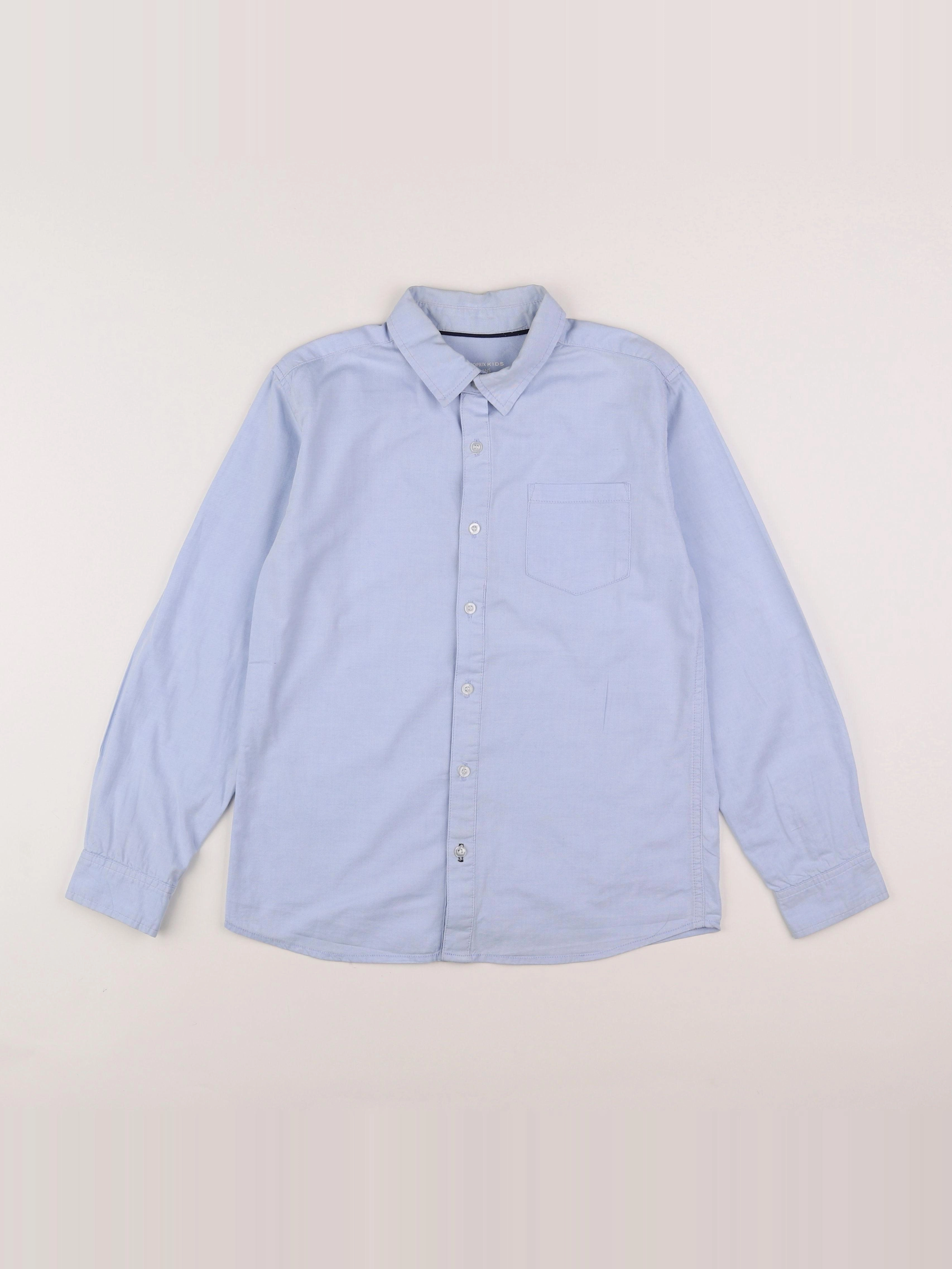 Monoprix - chemise bleu - 12 ans