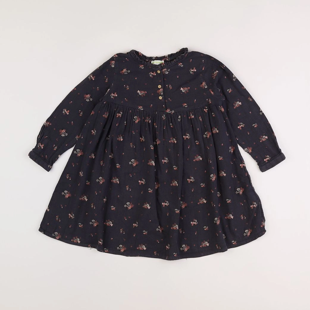 Vertbaudet - robe gris - 5 ans
