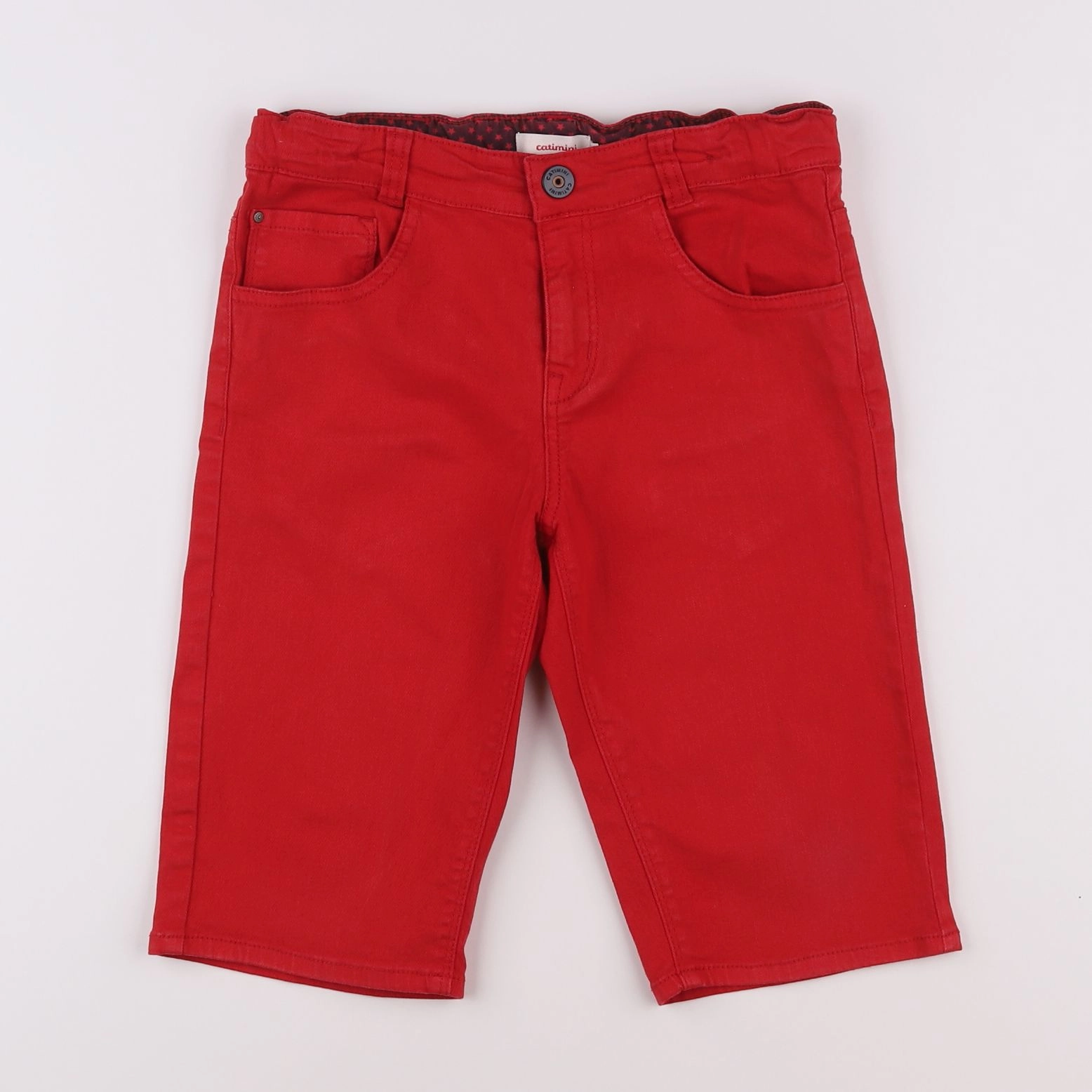 Catimini - short rouge - 10 ans