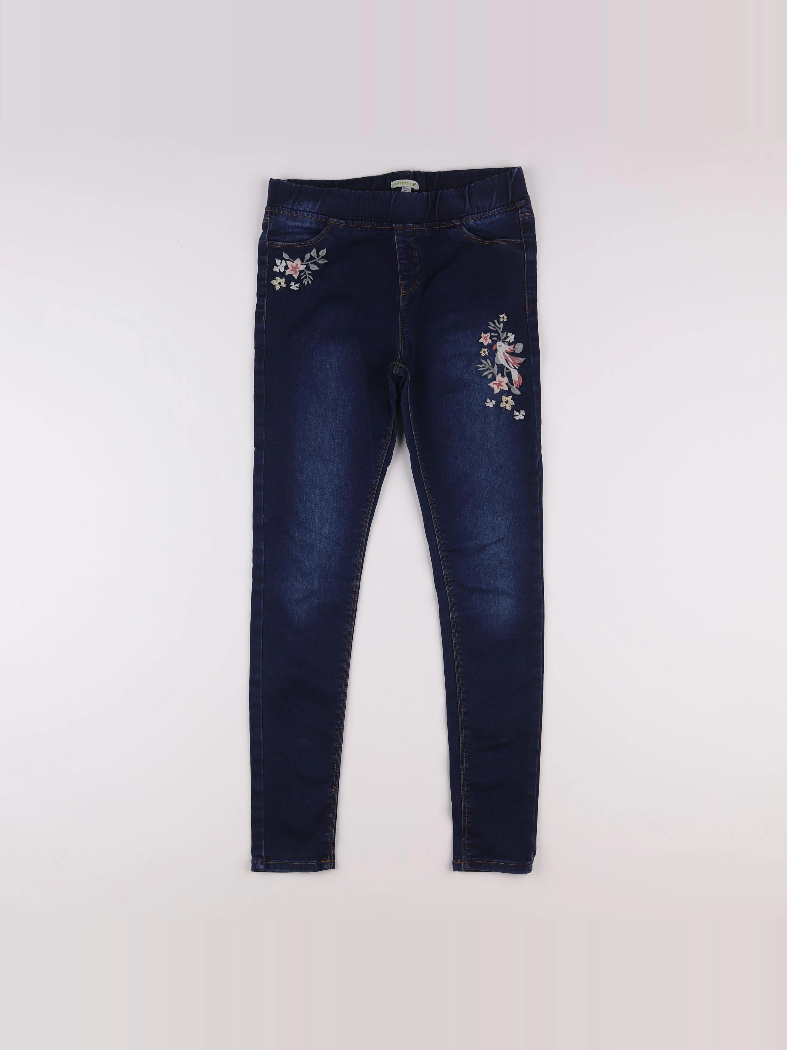 Vertbaudet - jegging bleu - 12 ans