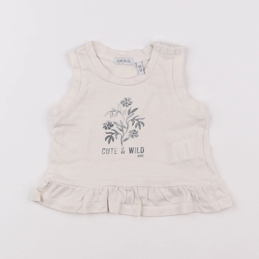 IKKS - débardeur beige - 6 mois