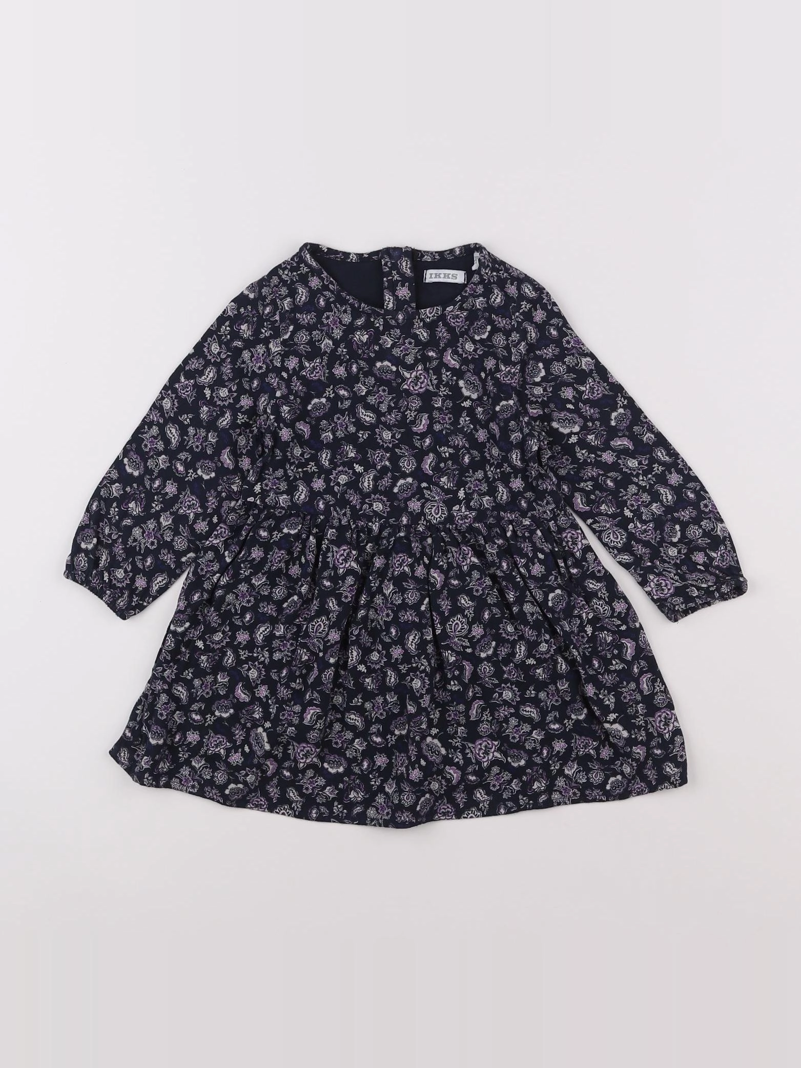 IKKS - robe bleu - 18 mois