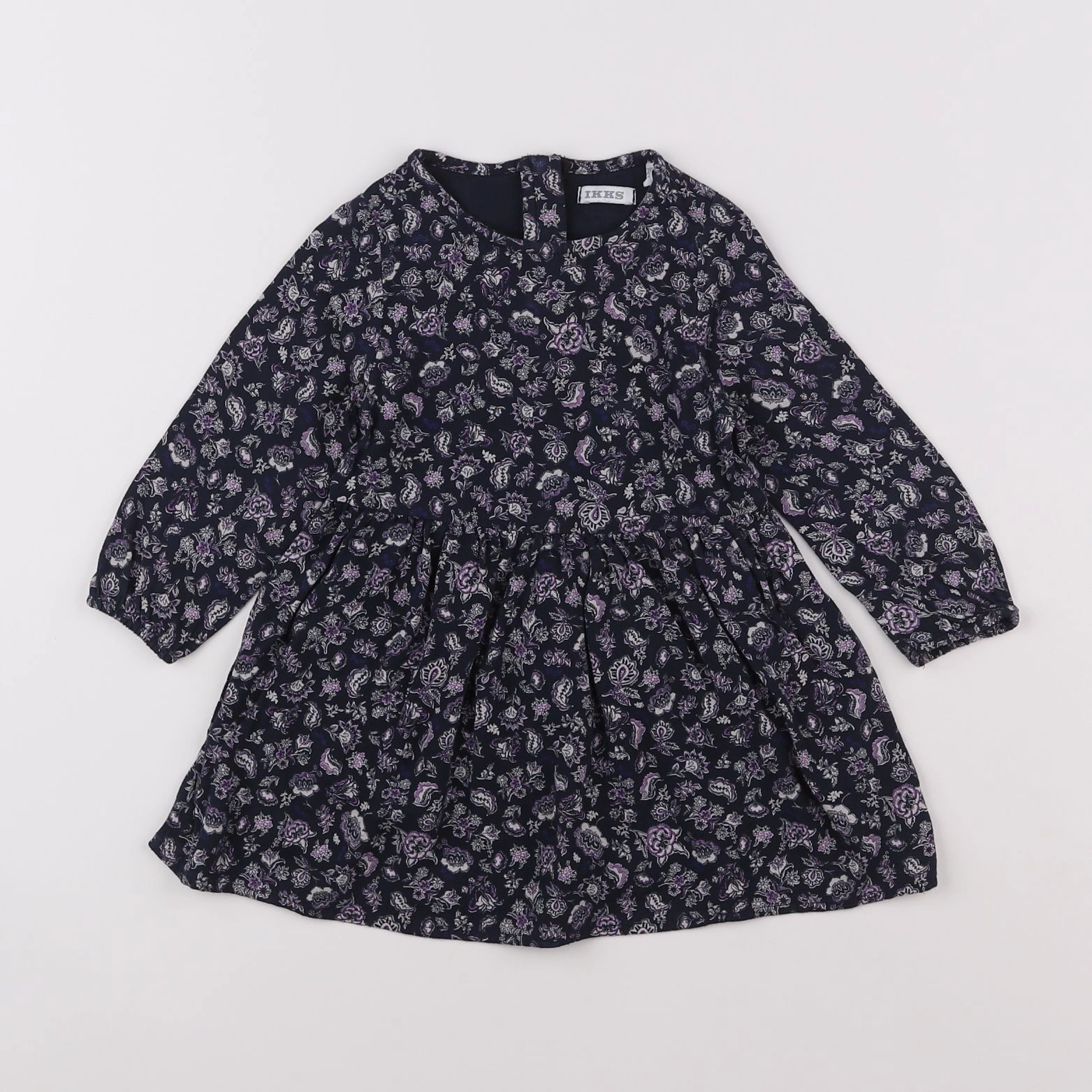 IKKS - robe bleu - 18 mois