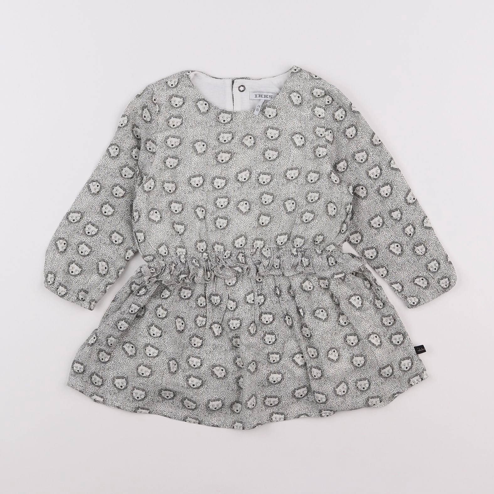 IKKS - robe gris - 2 ans