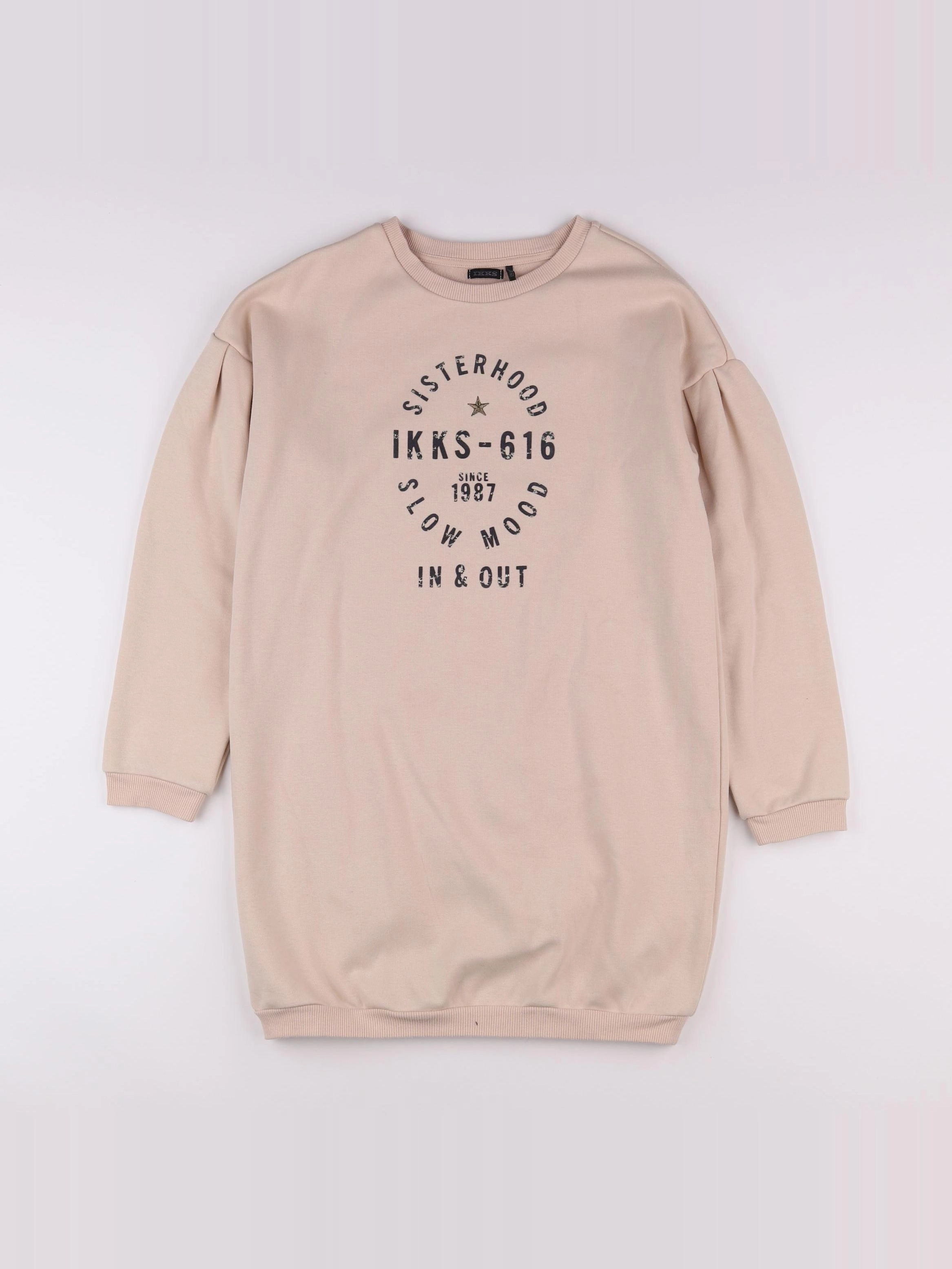 IKKS - robe beige - 12 ans