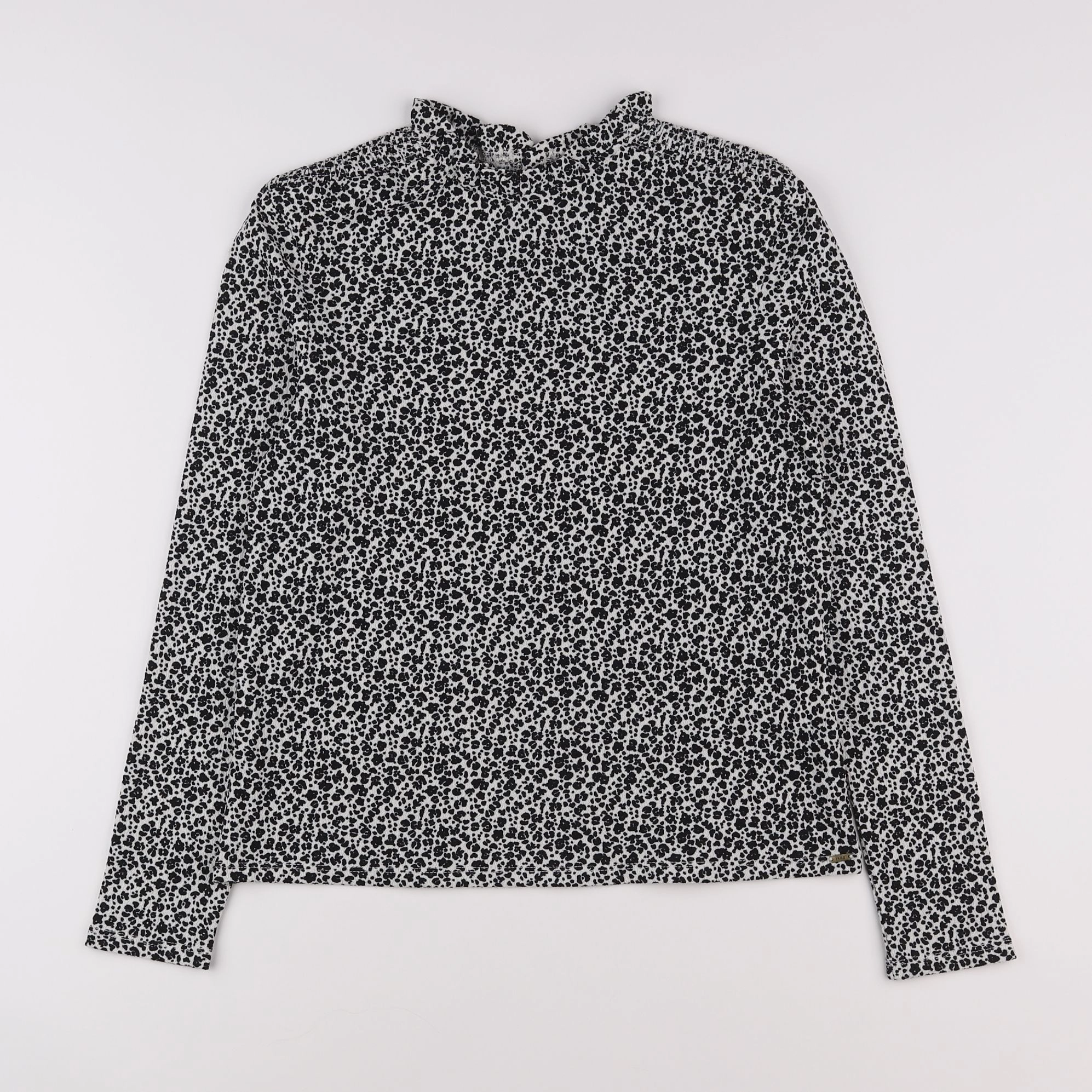 IKKS - blouse blanc, noir - 12 ans