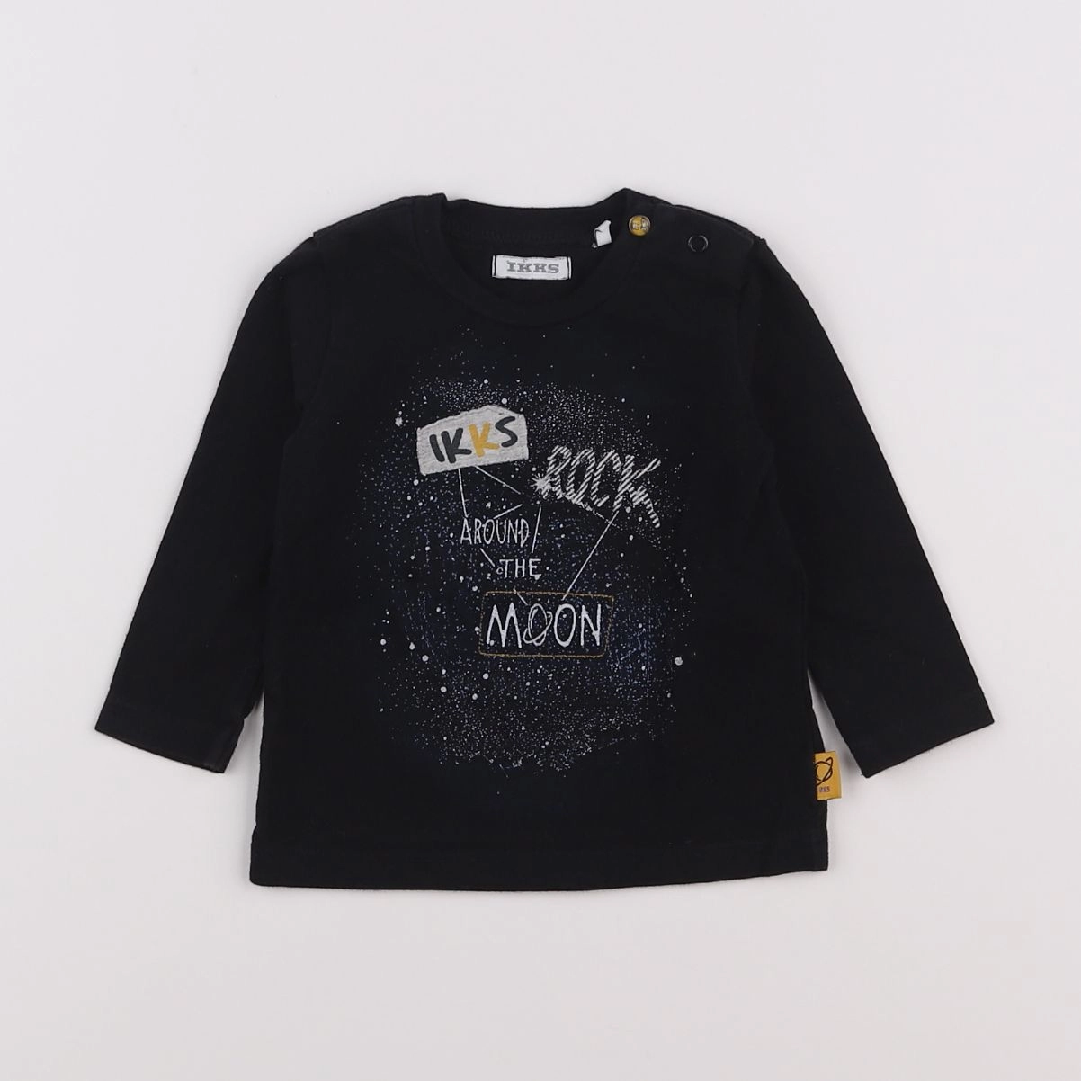 IKKS - tee-shirt bleu - 6 mois