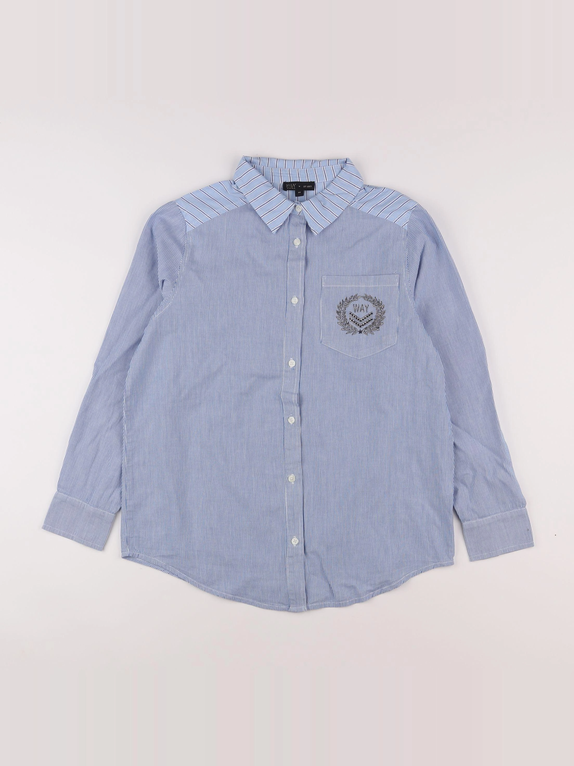 IKKS - chemise bleu - 12 ans