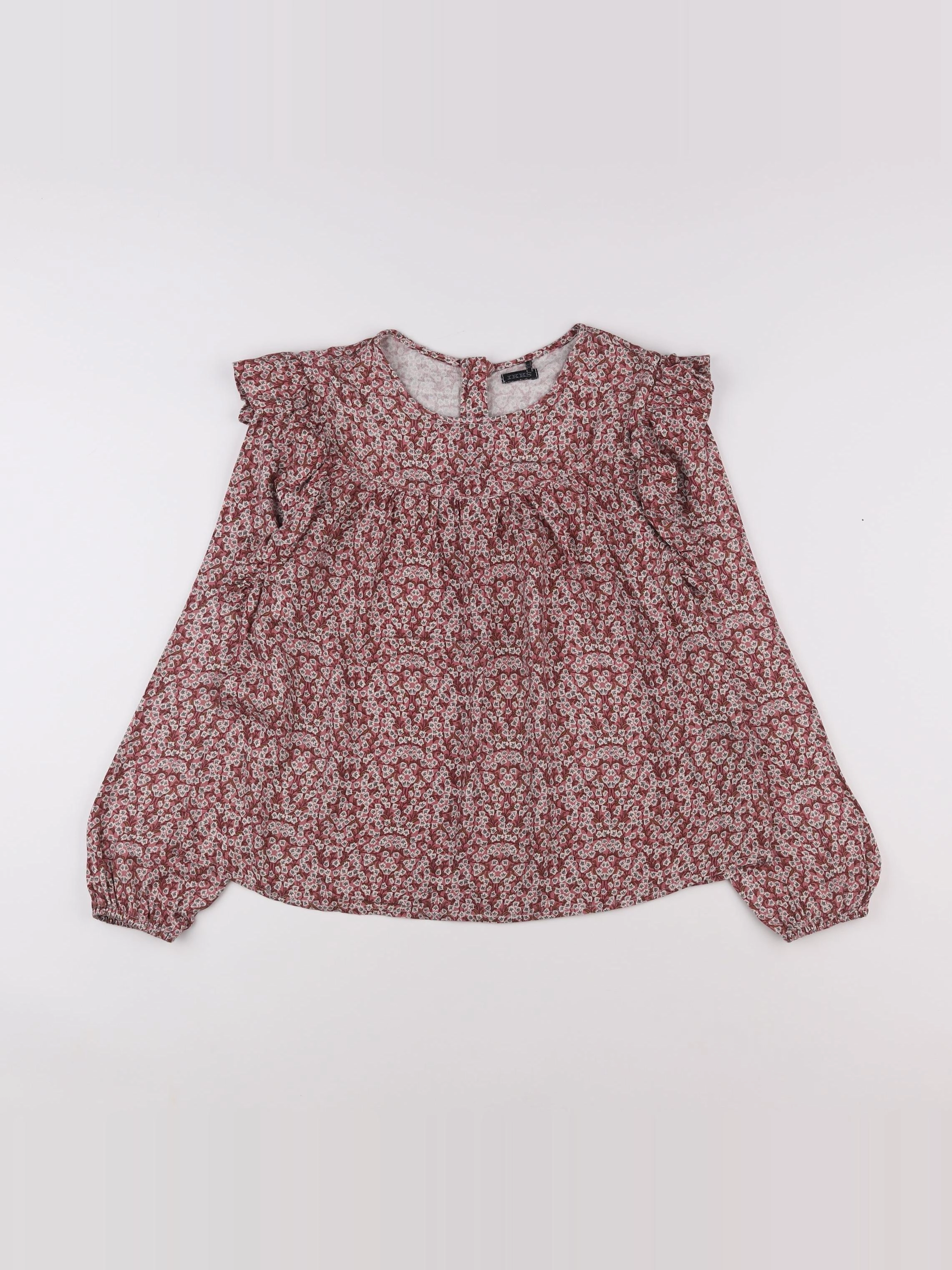 IKKS - blouse rose - 12 ans