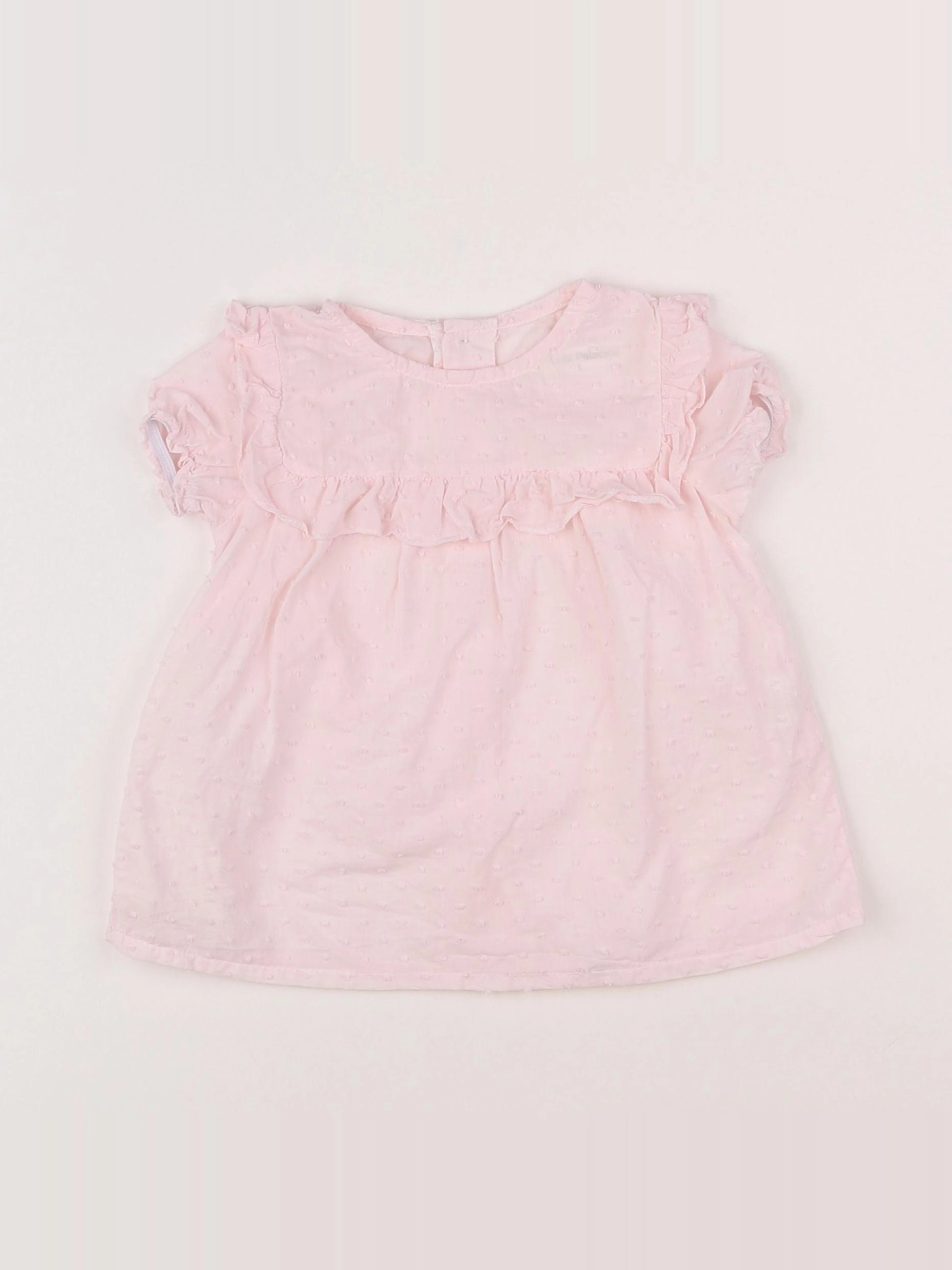Lola Palacios - blouse rose - 2 ans