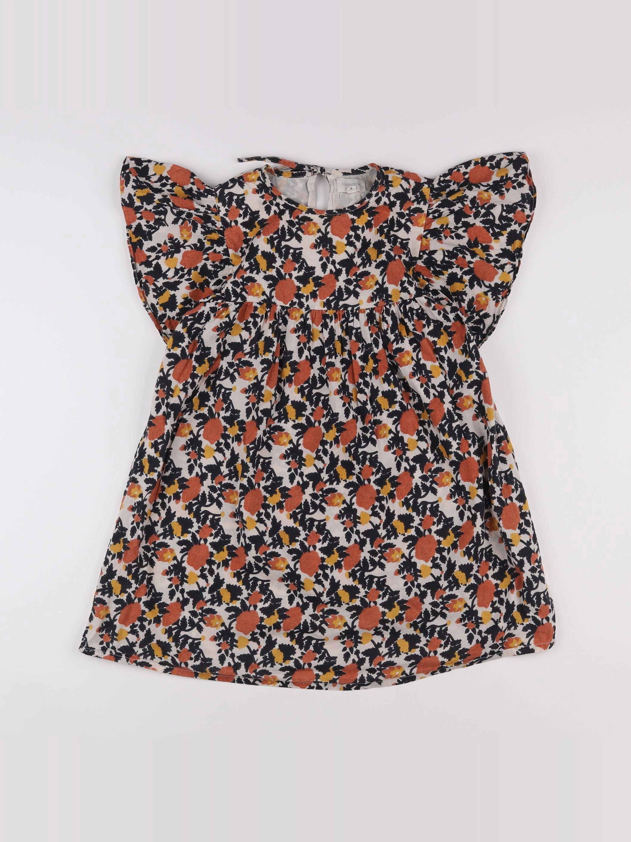 Louis Louise - robe multicolore - 8 ans