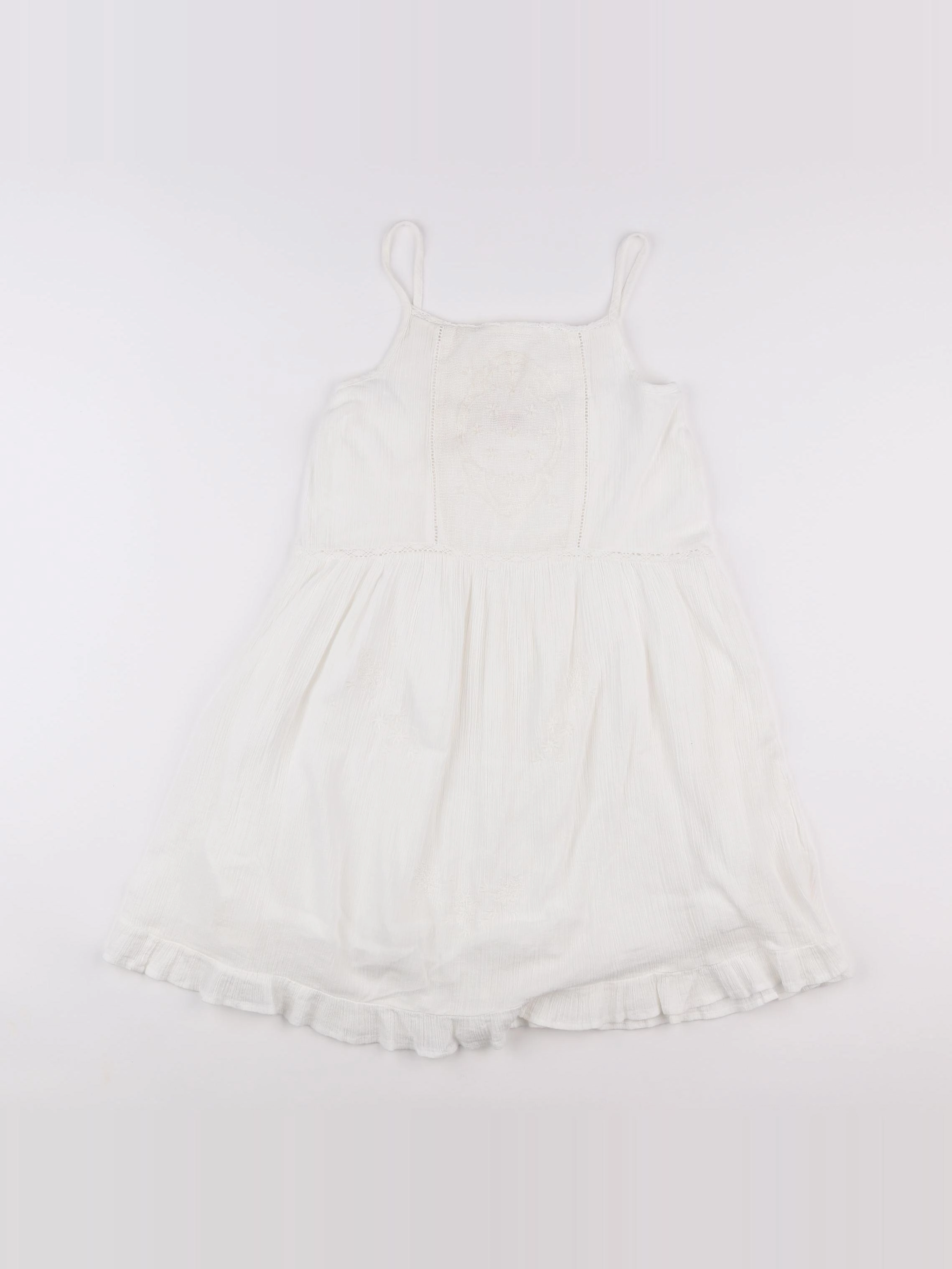 Tape à l'oeil - robe blanc - 10 ans