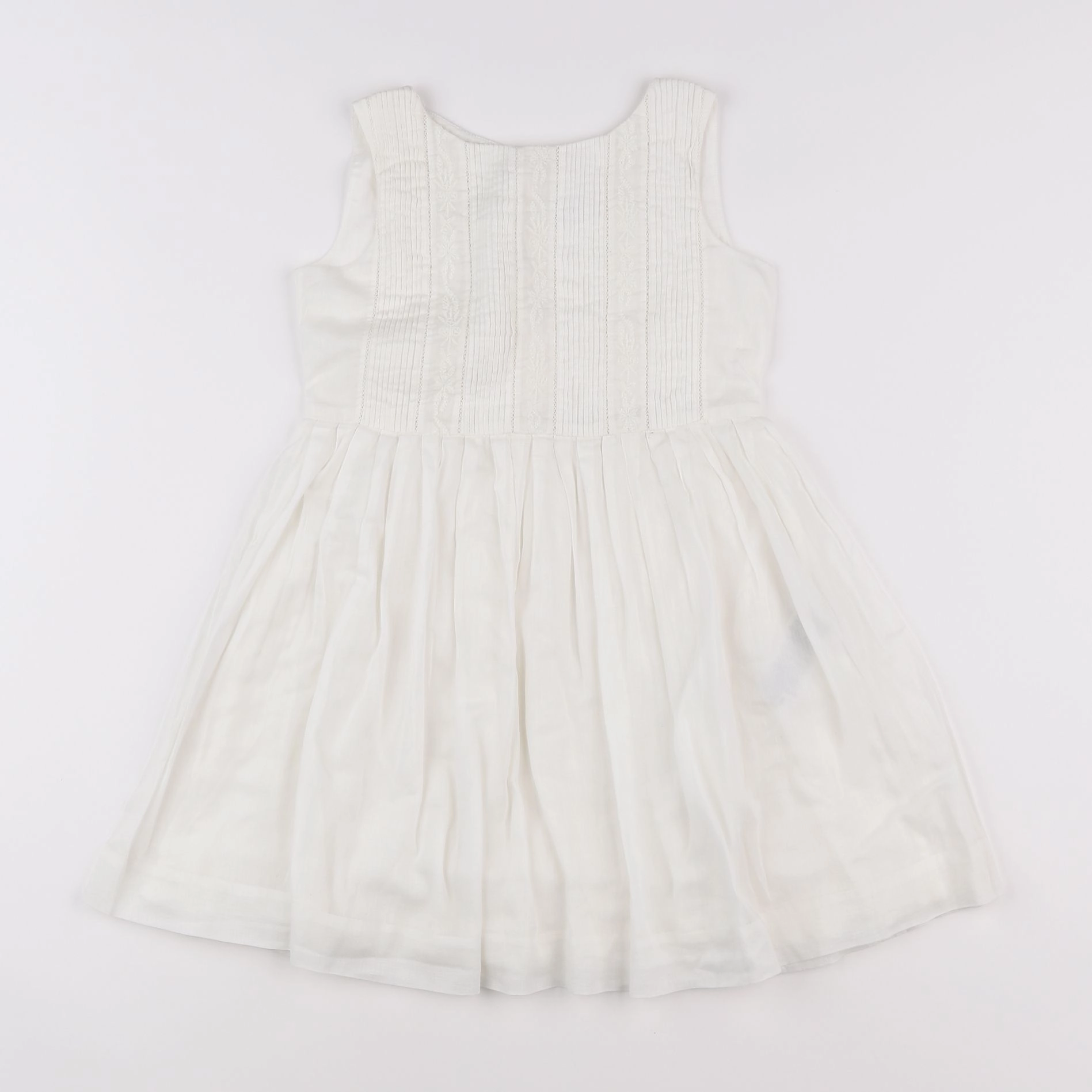 Bonpoint - robe blanc - 6 ans