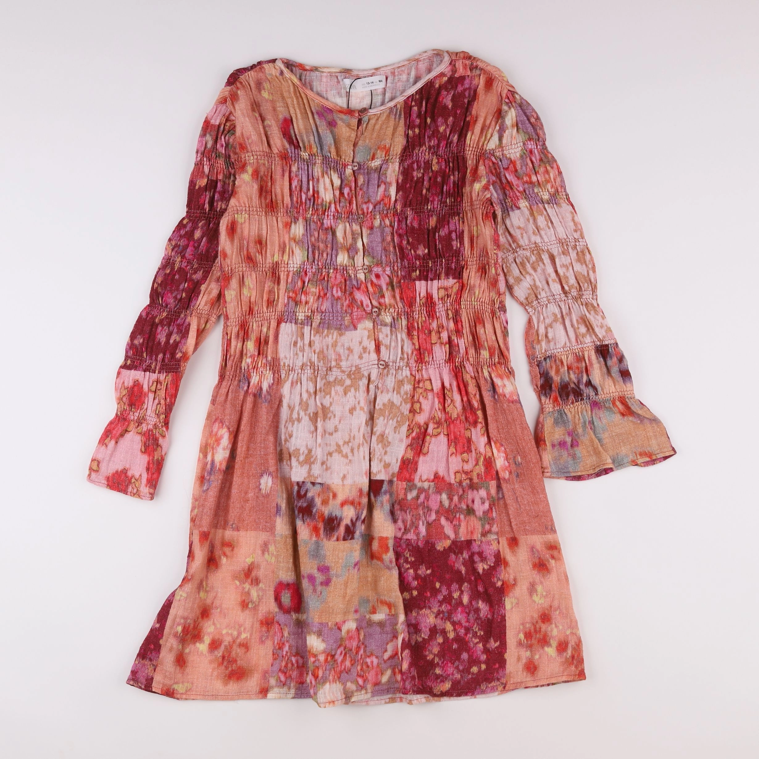 Zara - robe multicolore - 13/14 ans