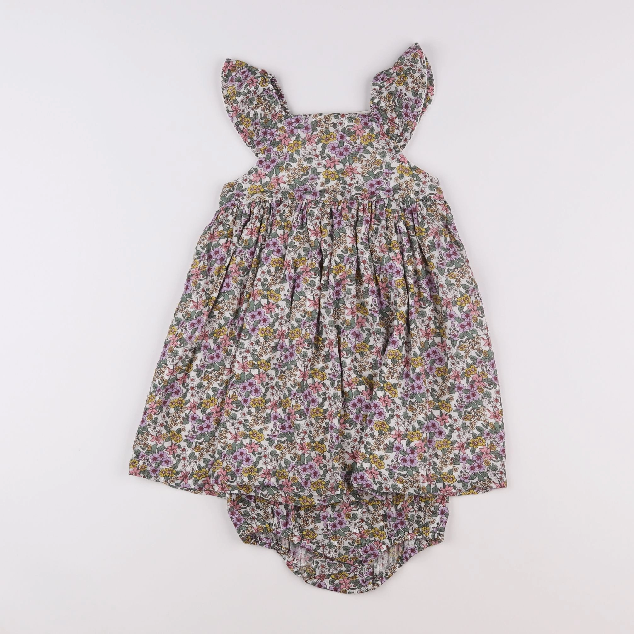 Monoprix - robe multicolore - 2 ans