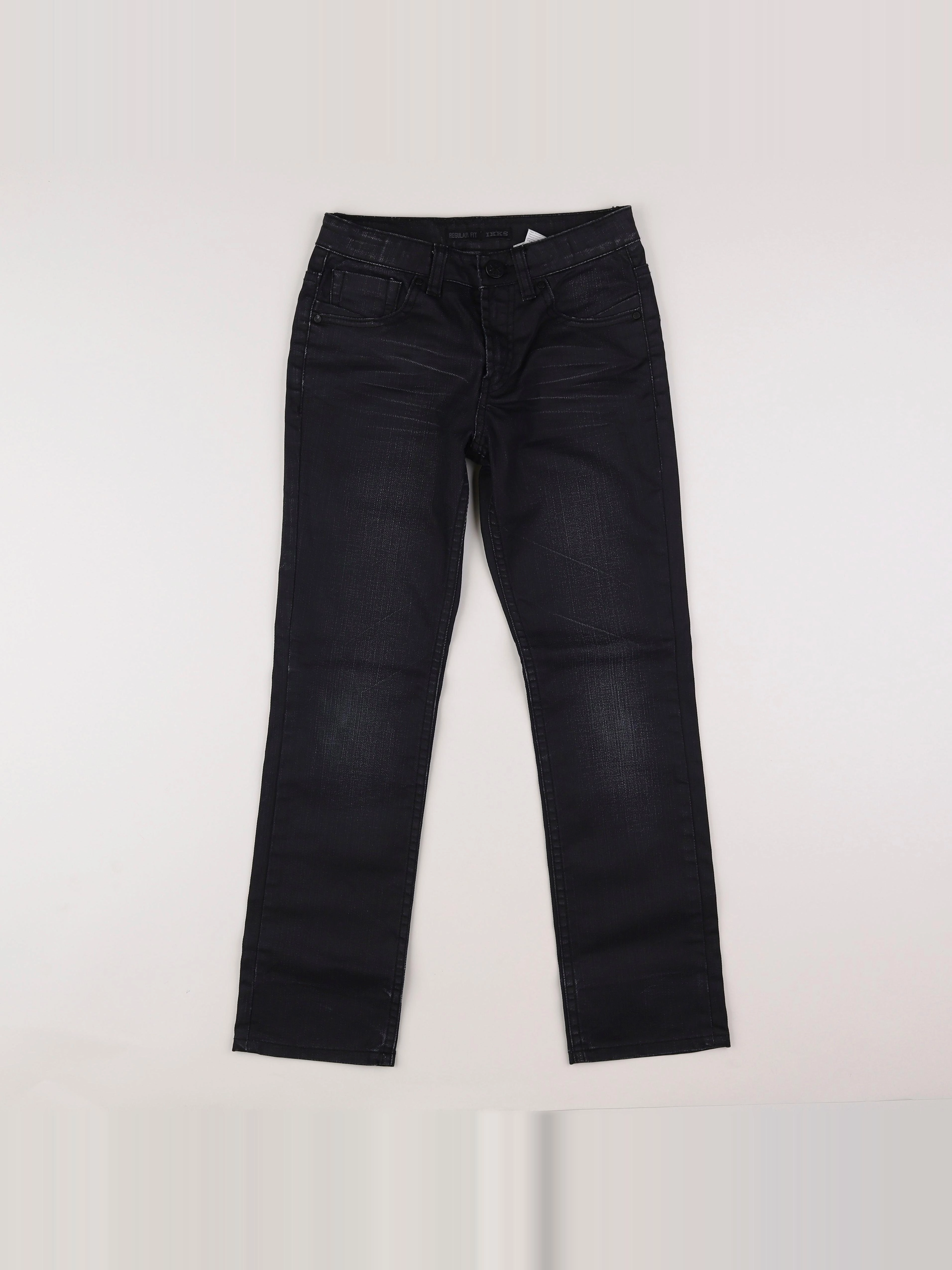 IKKS - jean gris - 12 ans