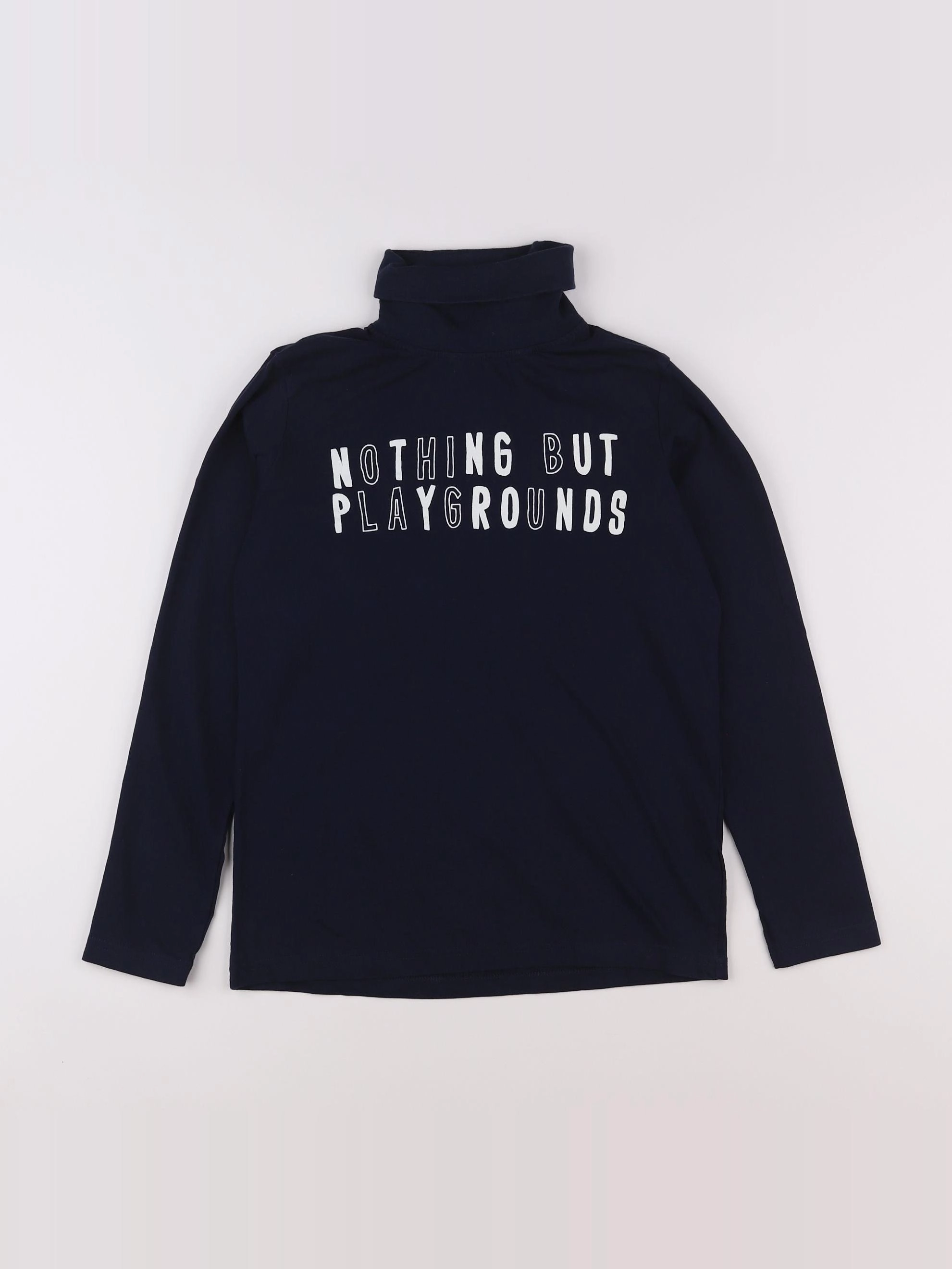 Vertbaudet - sous-pull bleu - 12 ans