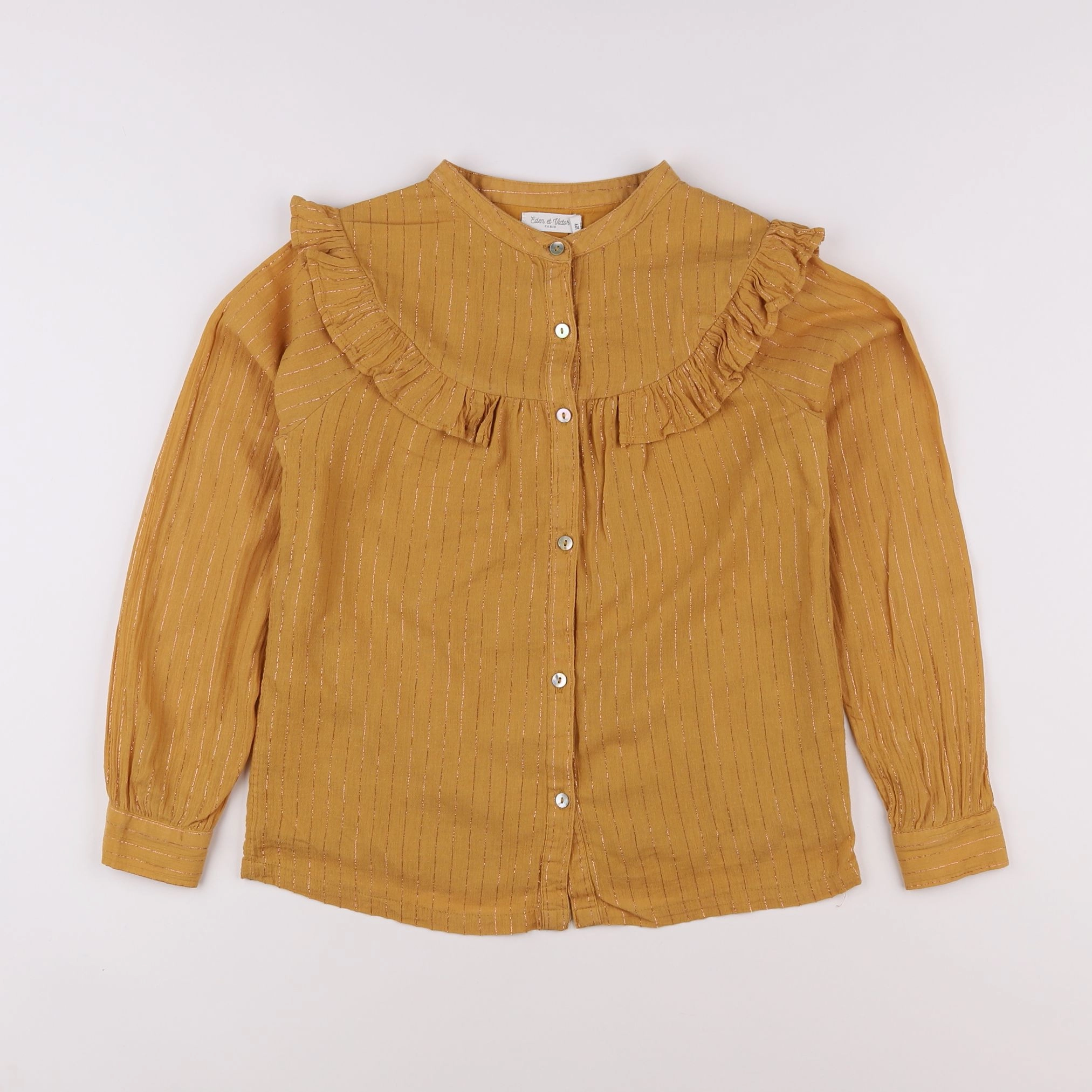 Eden & Victor - blouse jaune - 12 ans