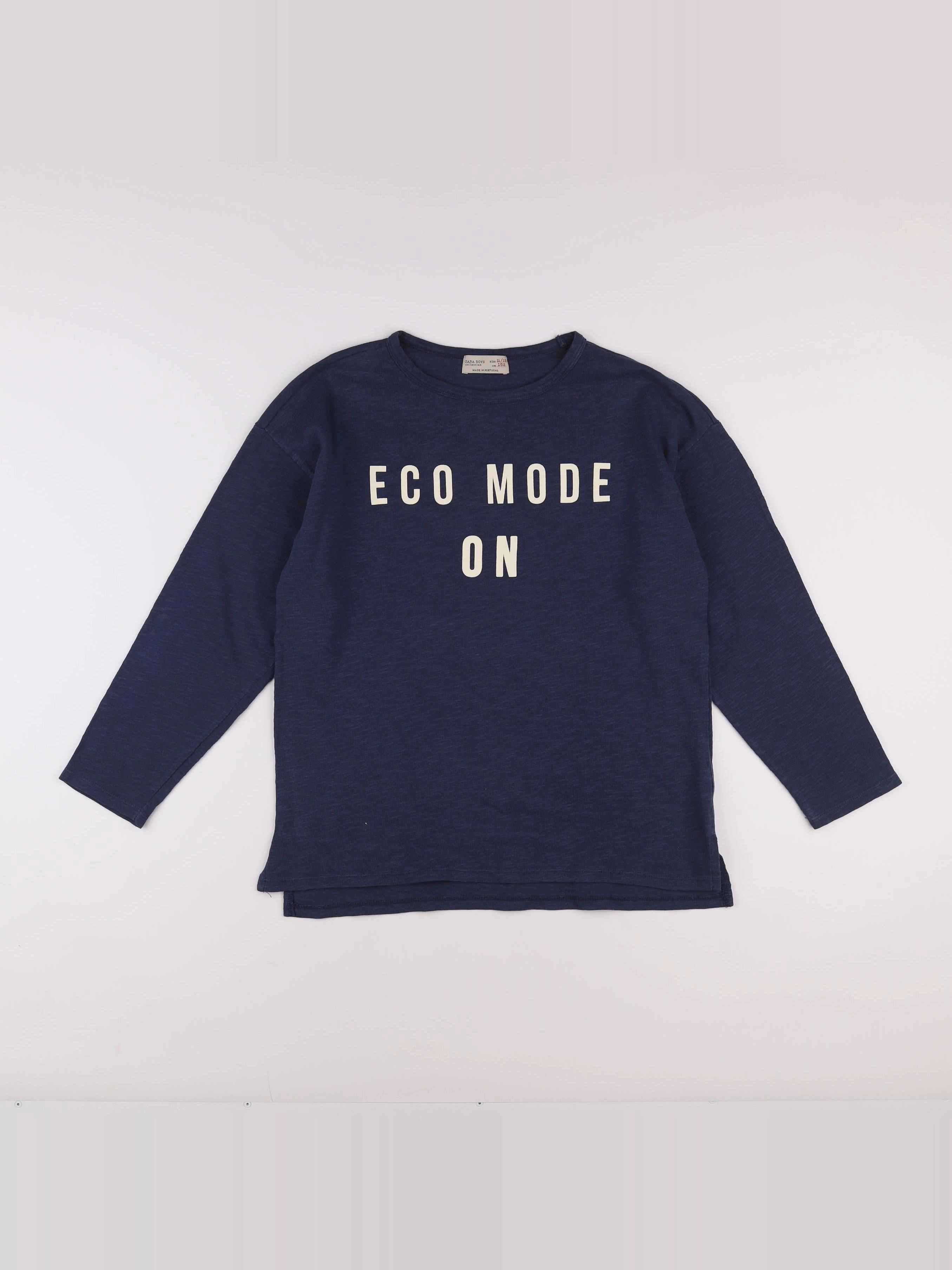 Zara - tee-shirt bleu - 11/12 ans