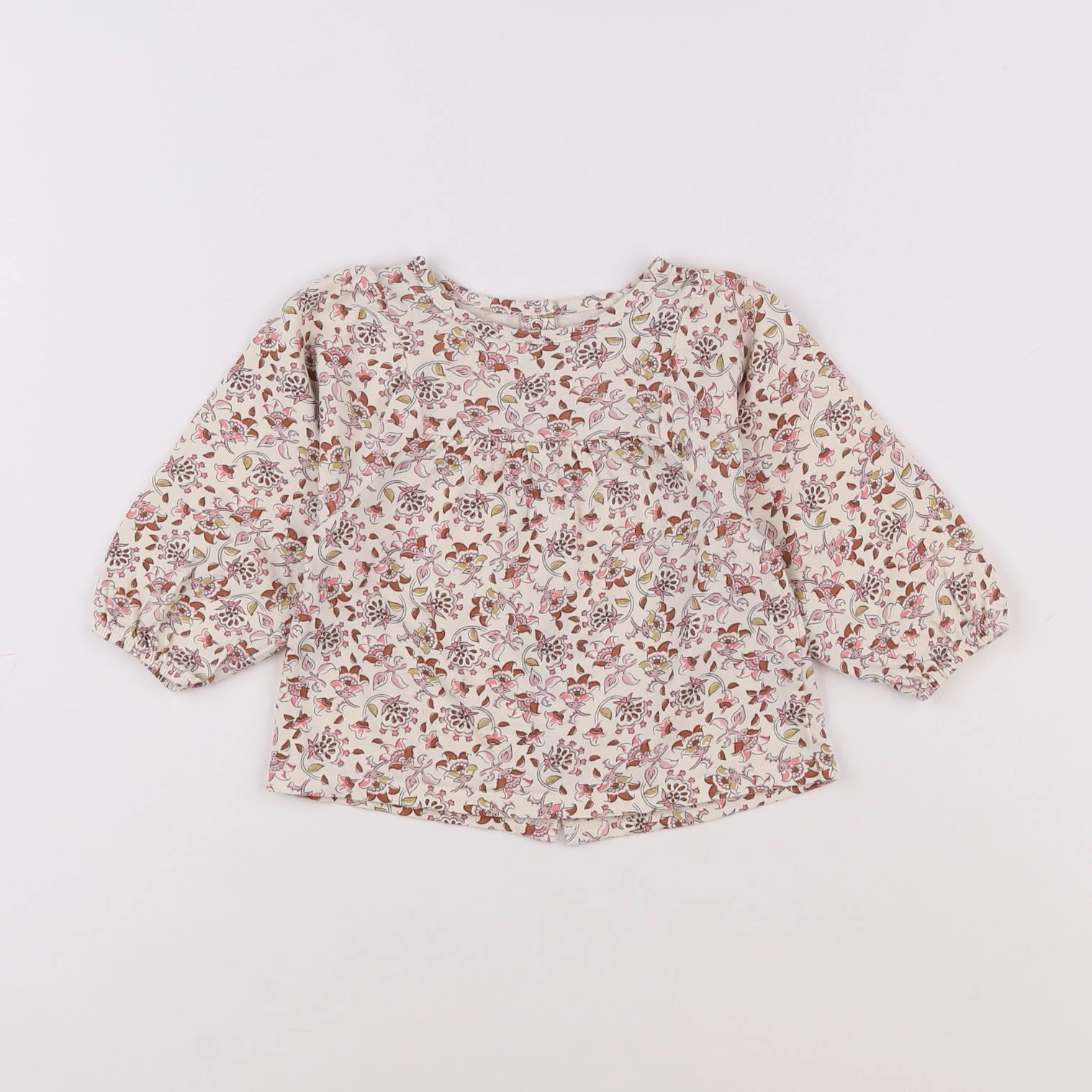 Vertbaudet - tee-shirt multicolore - 9 mois