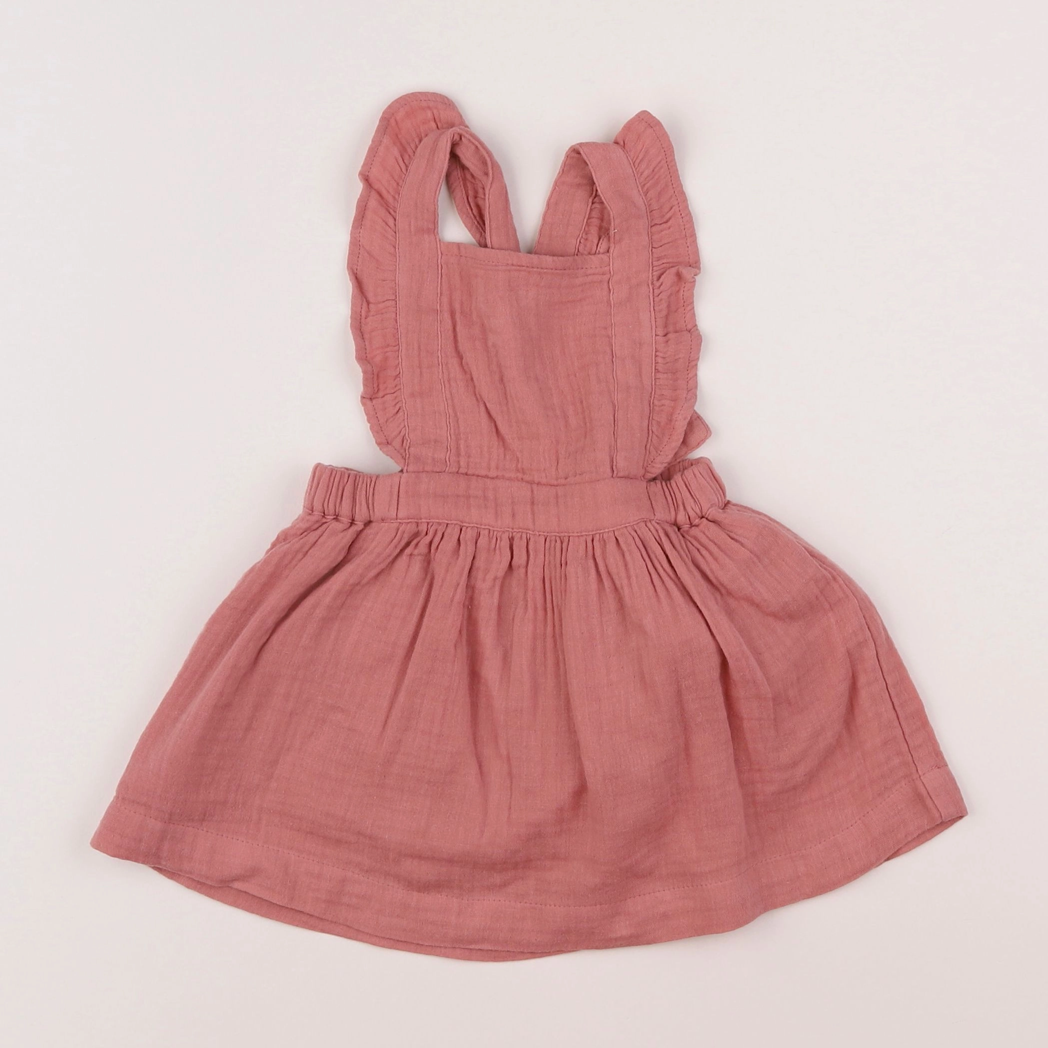 Vertbaudet - robe rose - 12 mois