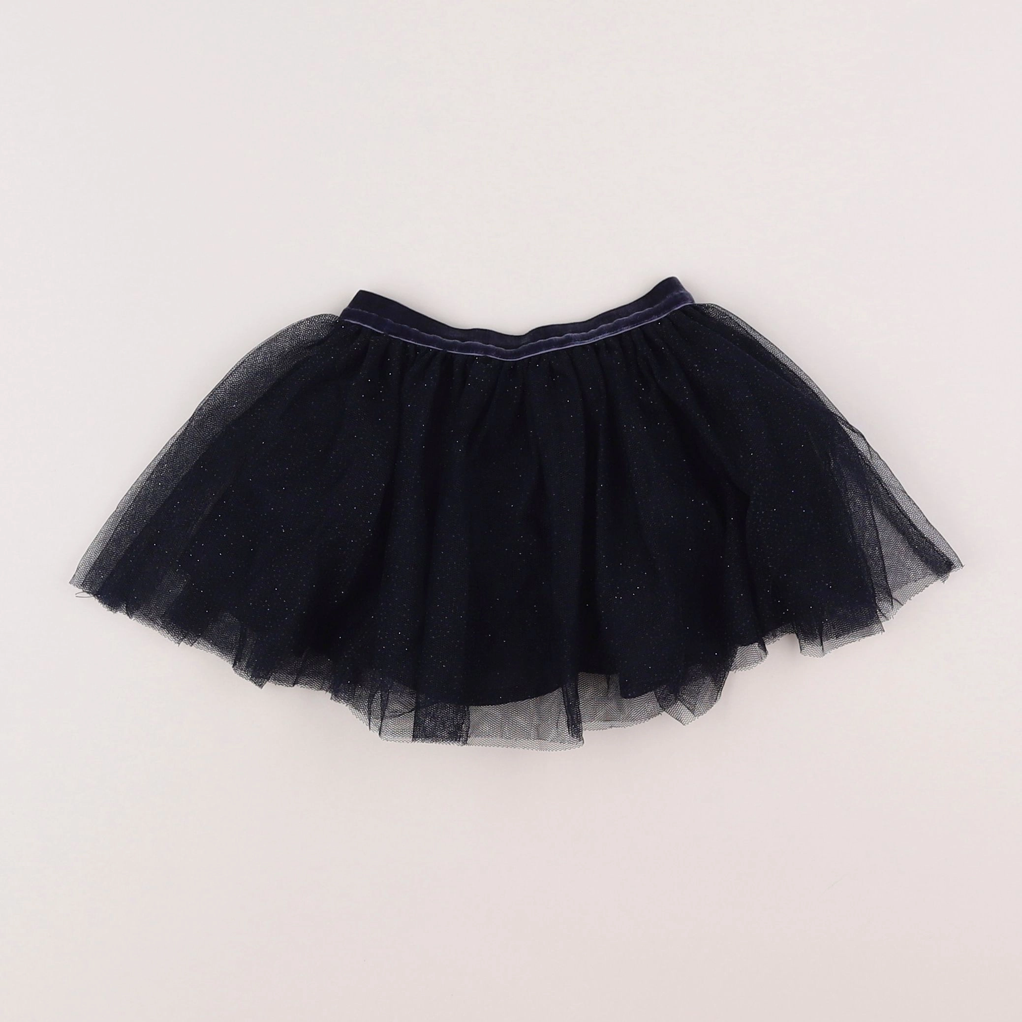 Vertbaudet - jupe bleu - 12 mois