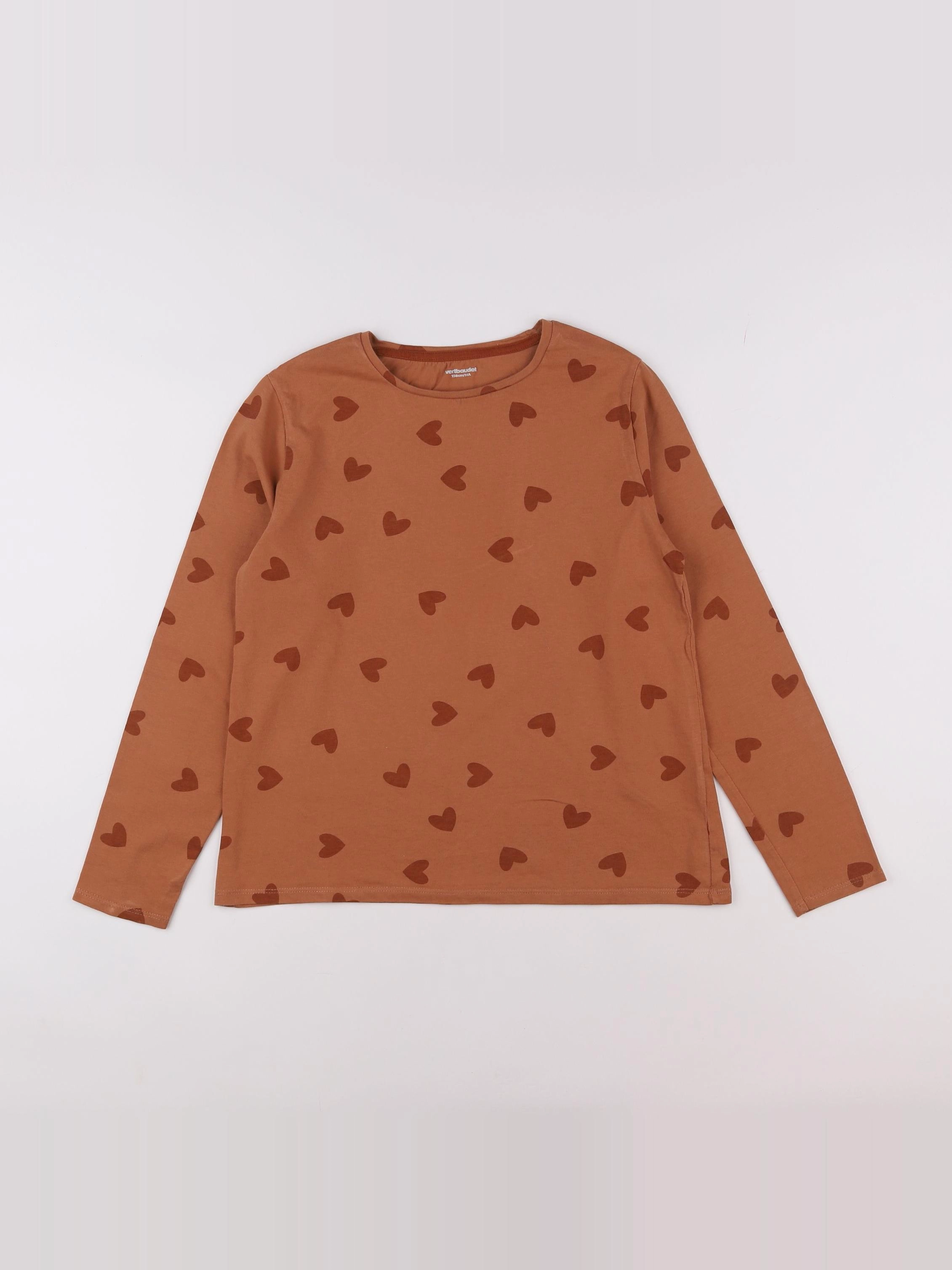 Vertbaudet - tee-shirt orange - 14 ans